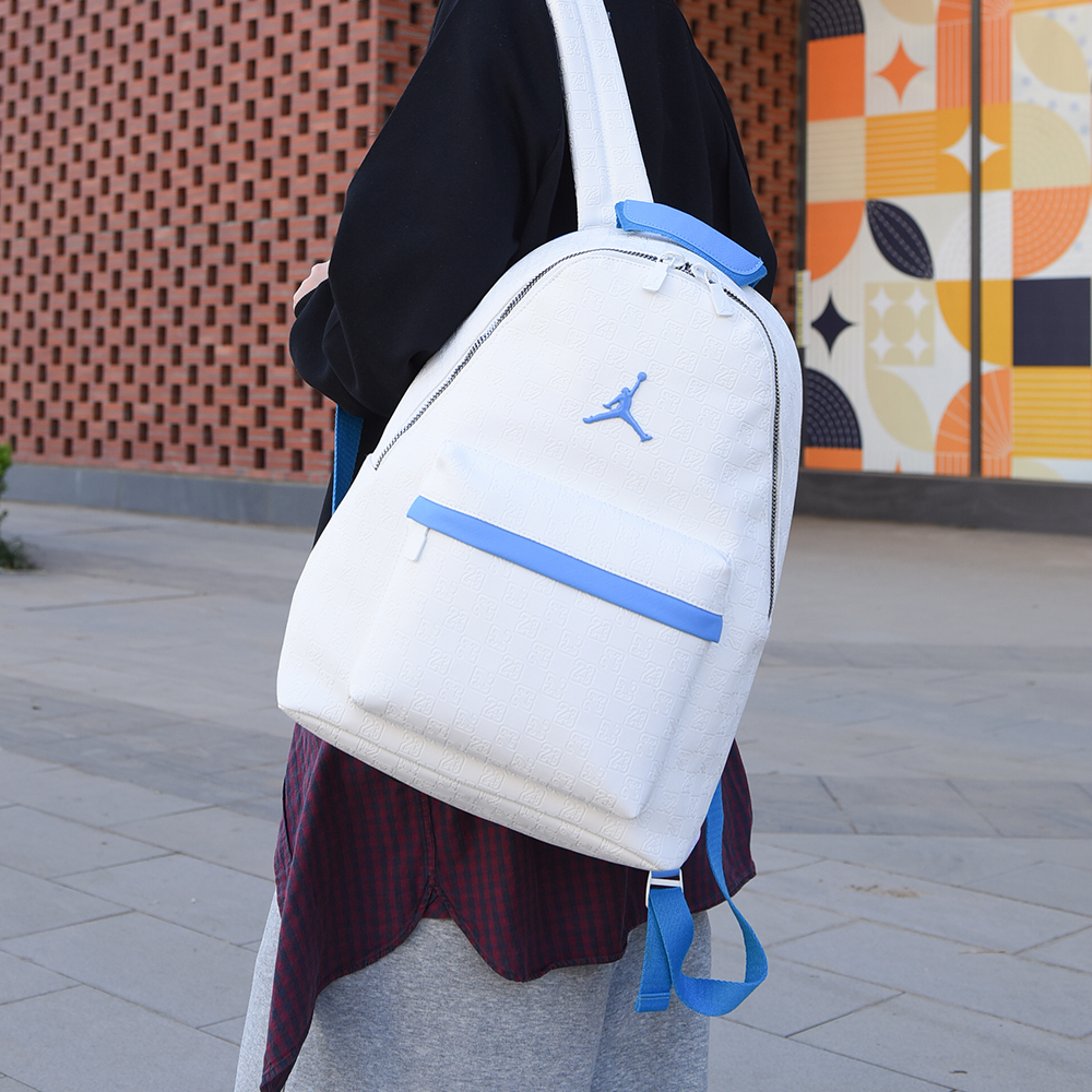 Air Jordan Denim Backpack, Fashionable Rucksack for Travel & Everyday Use