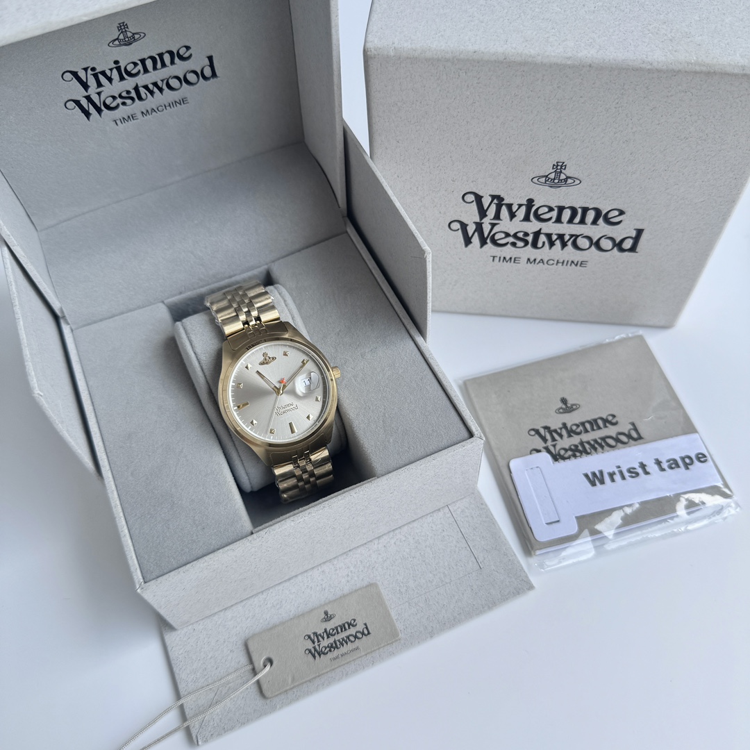 Vivienne Westwood שעונים זהב אפור Quartz Movement