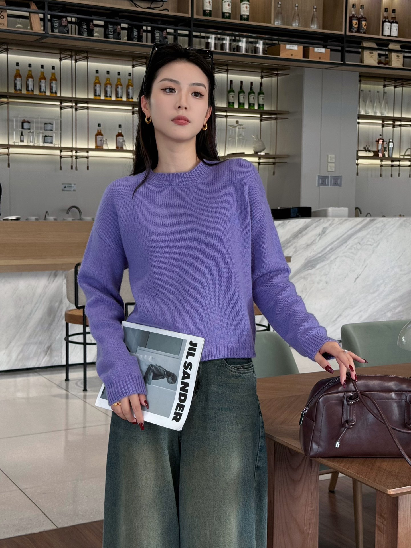 High-End Women’s Suit with Kosher Sweaters and Knitty Shirts for Autumn/Winter - 图片 3