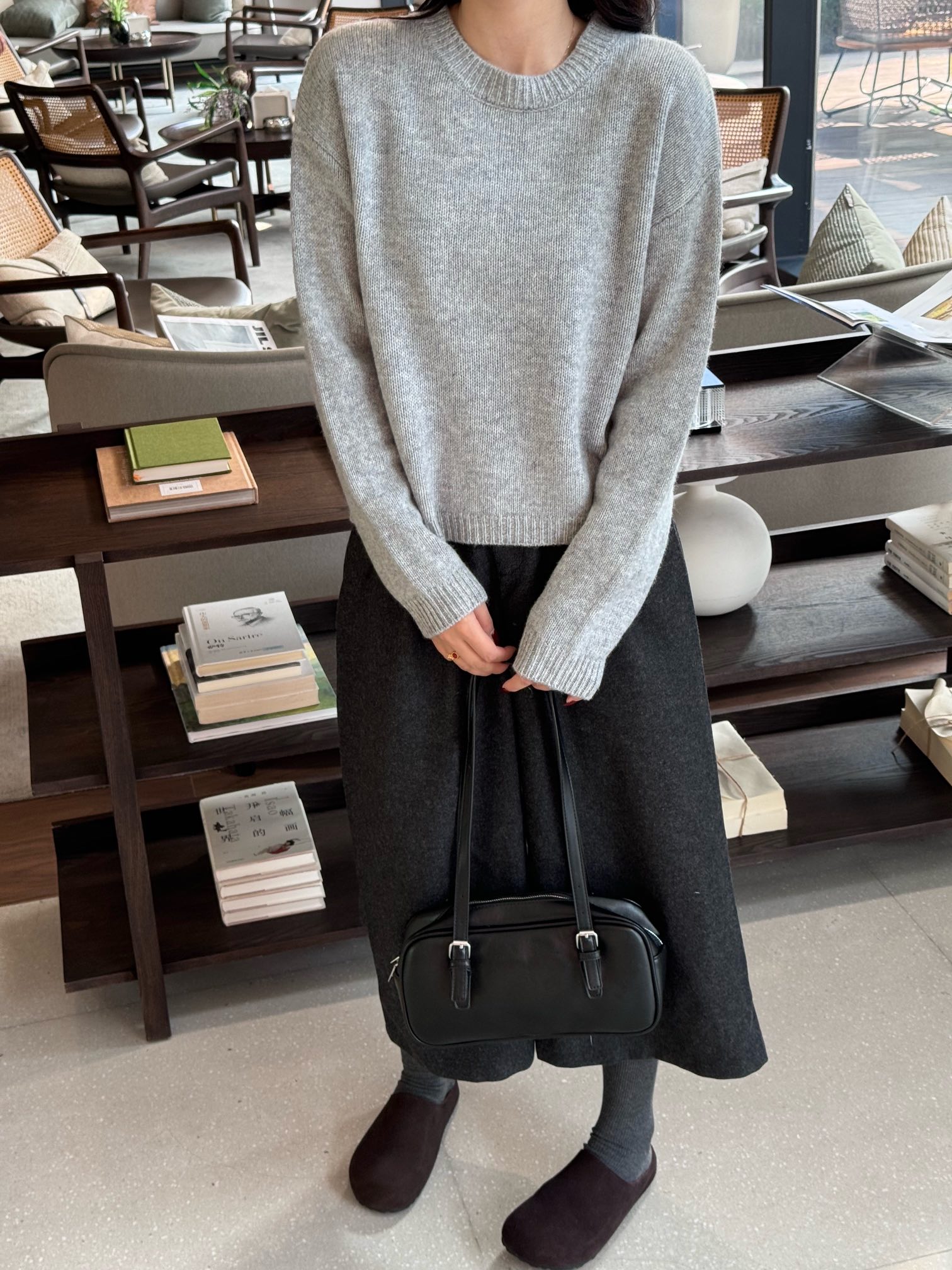 High-End Women’s Suit with Kosher Sweaters and Knitty Shirts for Autumn/Winter - 图片 7