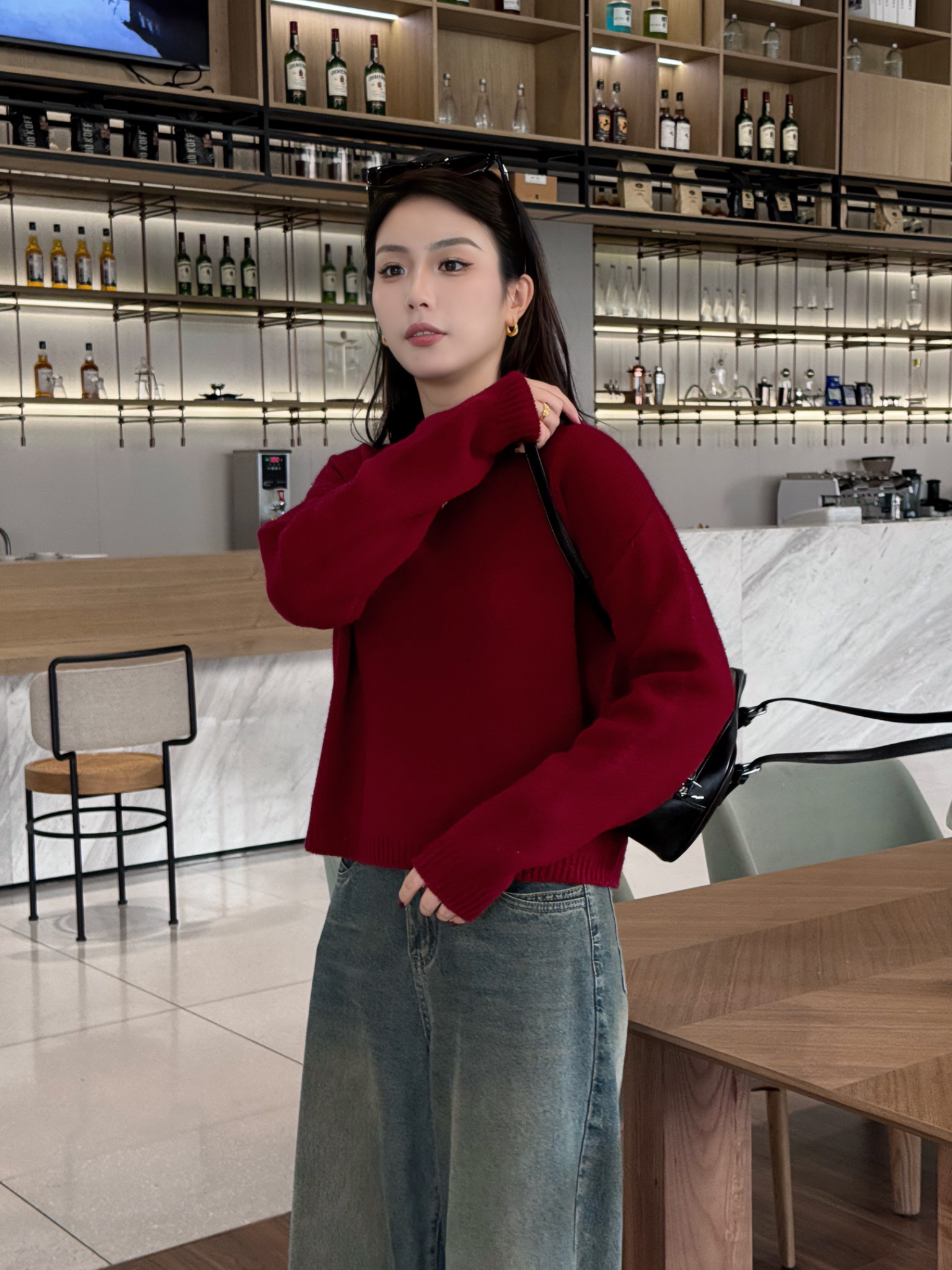 High-End Women’s Suit with Kosher Sweaters and Knitty Shirts for Autumn/Winter - 图片 5