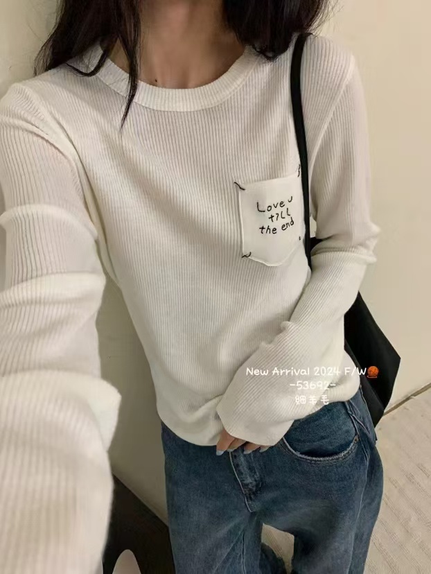 P449 HIGH QUALITY FEMALE CLOTHES PACKED MM6 ♪ NEW ROUND COLLARS FOR 2024 FALL AND WINTER ♪ - 图片 6