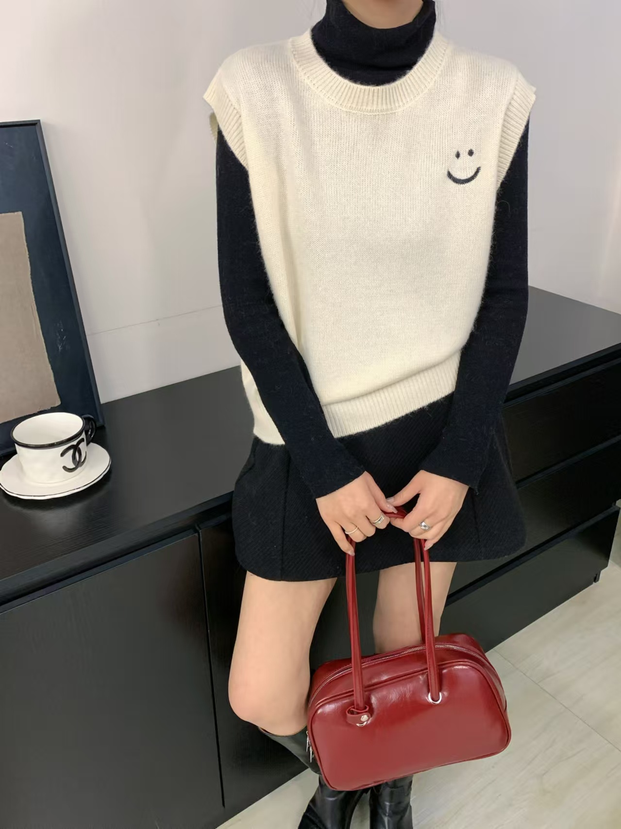 European New Year’s Suit Collaboration: High-End Quality Women’s Suit with Acne Studio Embroidery - 图片 3