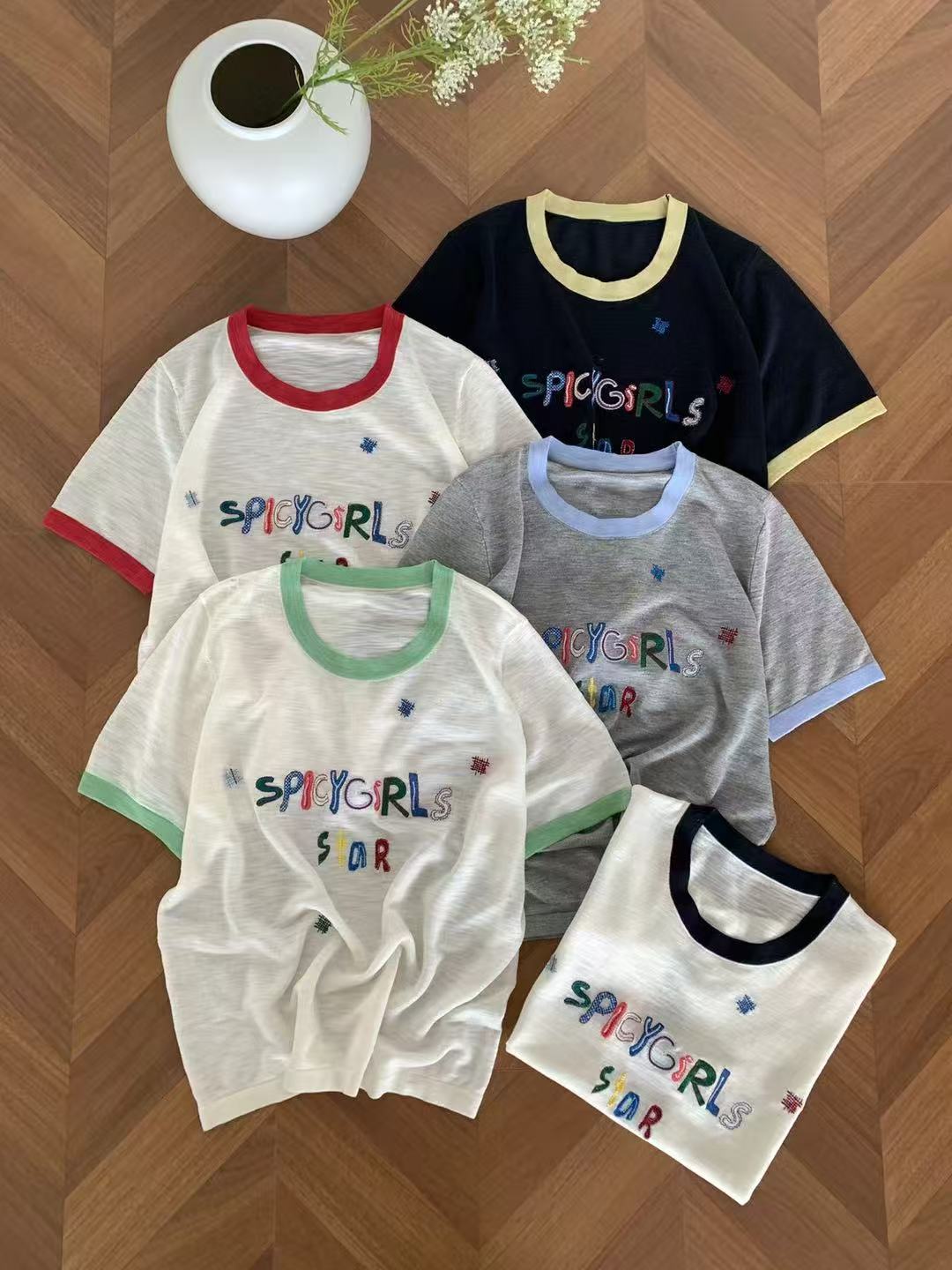 2025 Queen of the West Women’s High-End Suit with Stylish Short-Sleeved T-shirt - 图片 9