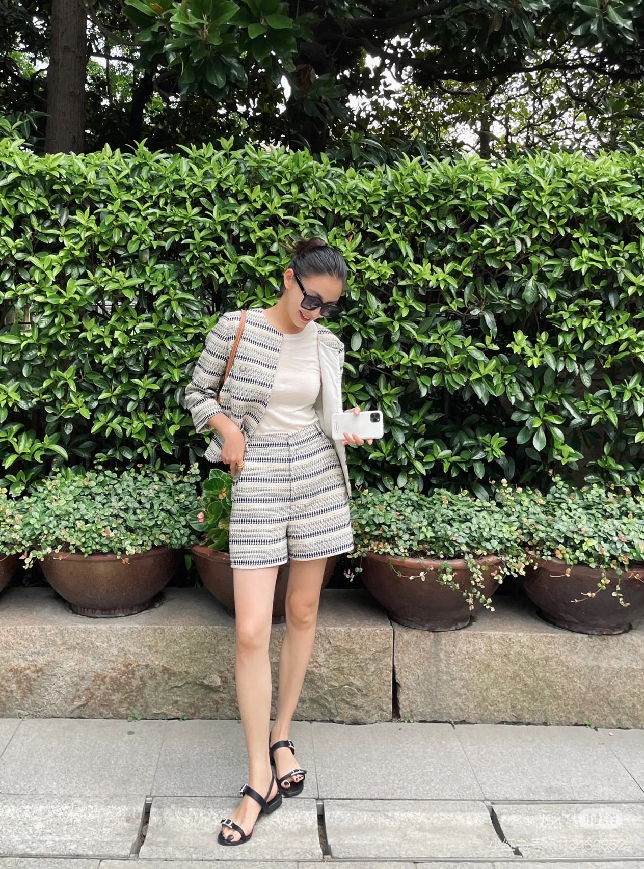 NO:228326,Demonstration of foot fitting, sandals, sandals19860909上脚搭配示范,凉鞋,sandals,Women's Shoes