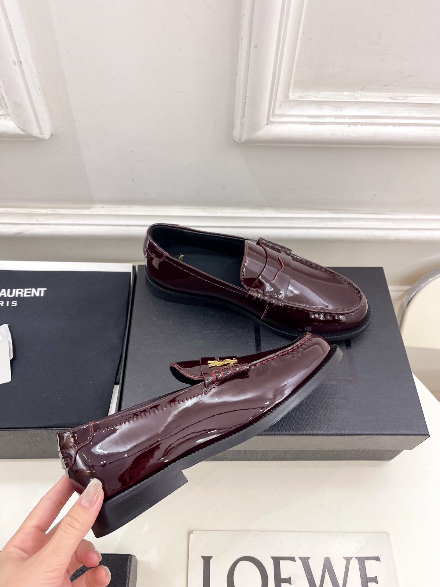 SAIN*LAURENT  圣罗兰 2025早春新品 YSL 乐福鞋 小皮鞋上新☑️
—————————