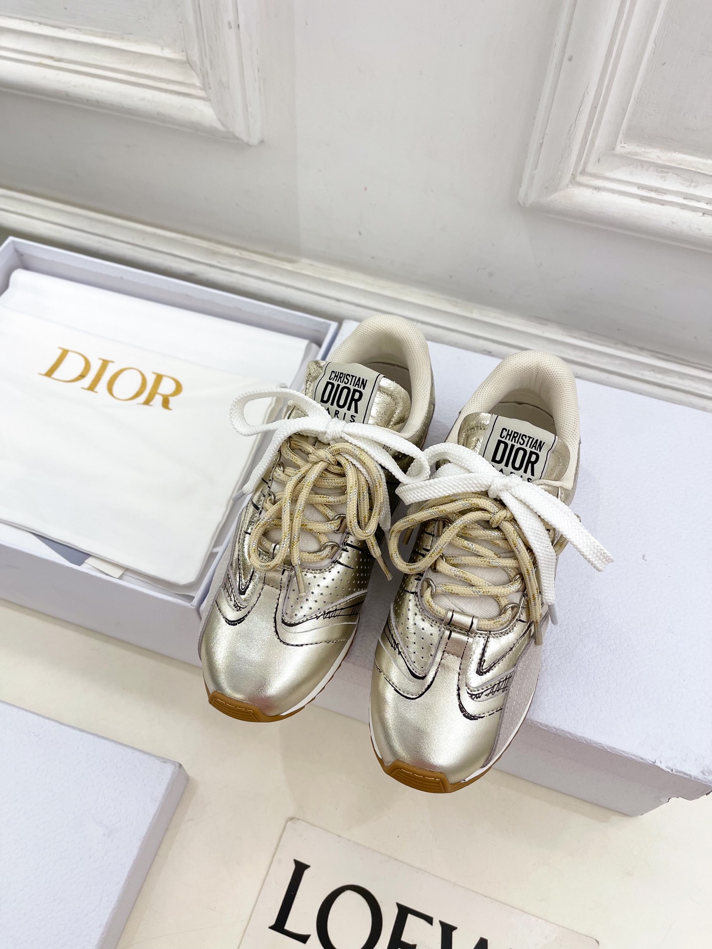 Dior |  迪奥  25𝐬𝐬 

🧡💚2025早春新品 顶级版本⚠️
专柜主打新款D-Sketch 