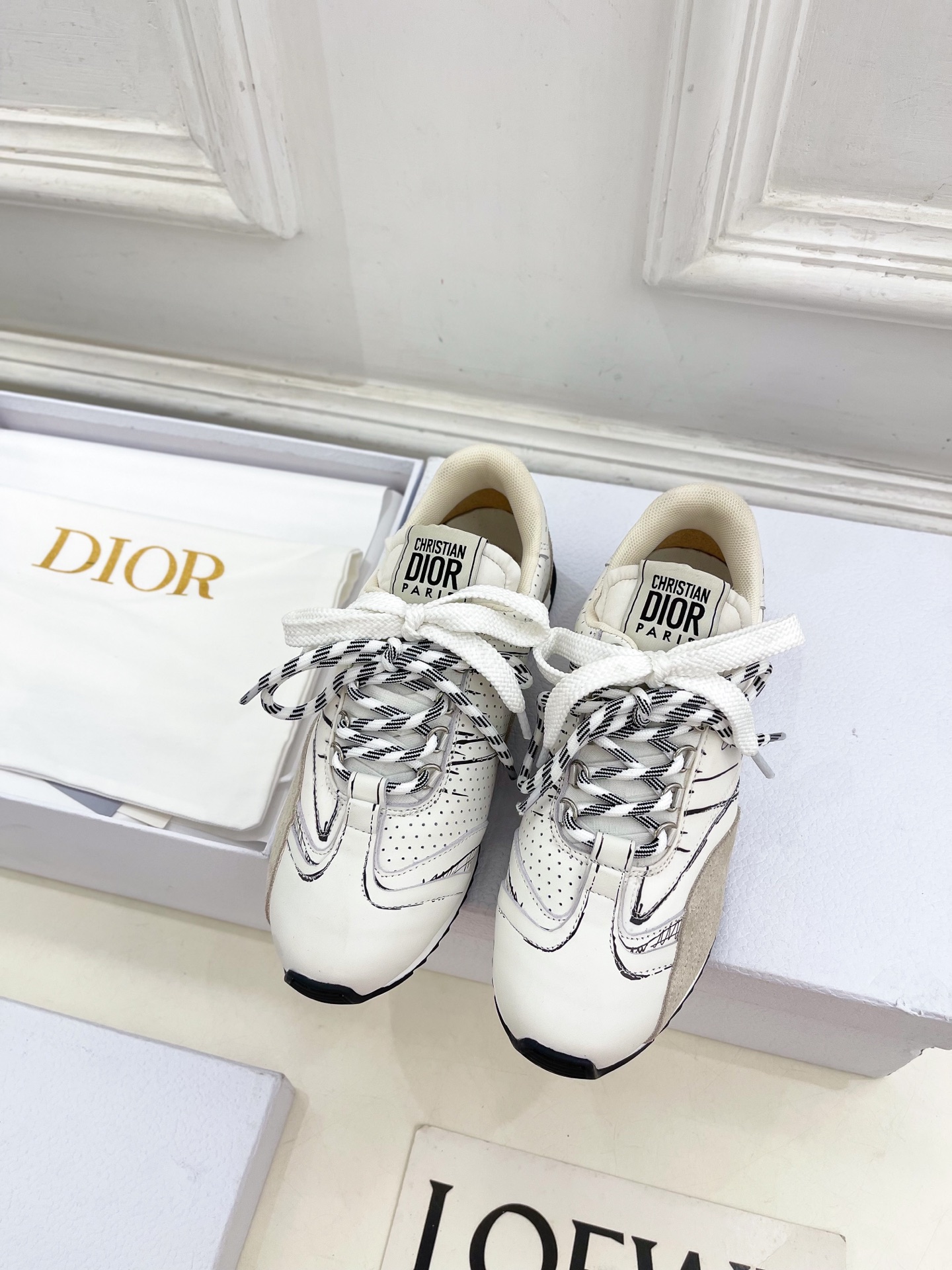 Dior |  迪奥  25𝐬𝐬 

🧡💚2025早春新品 顶级版本⚠️
专柜主打新款D-Sketch 