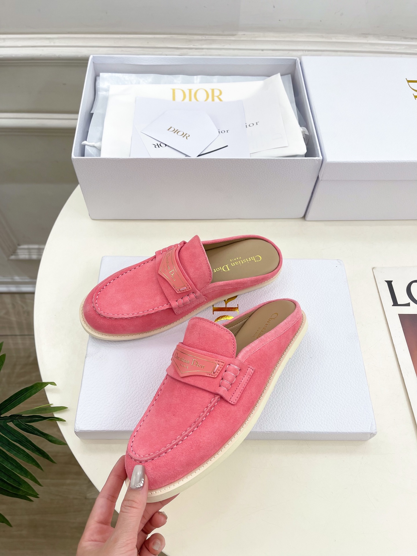 Dior |  迪奥  25𝐬𝐬 

🧡💚2025早春新品 顶级版本⚠️
专柜主打新款Dior Boy穆
