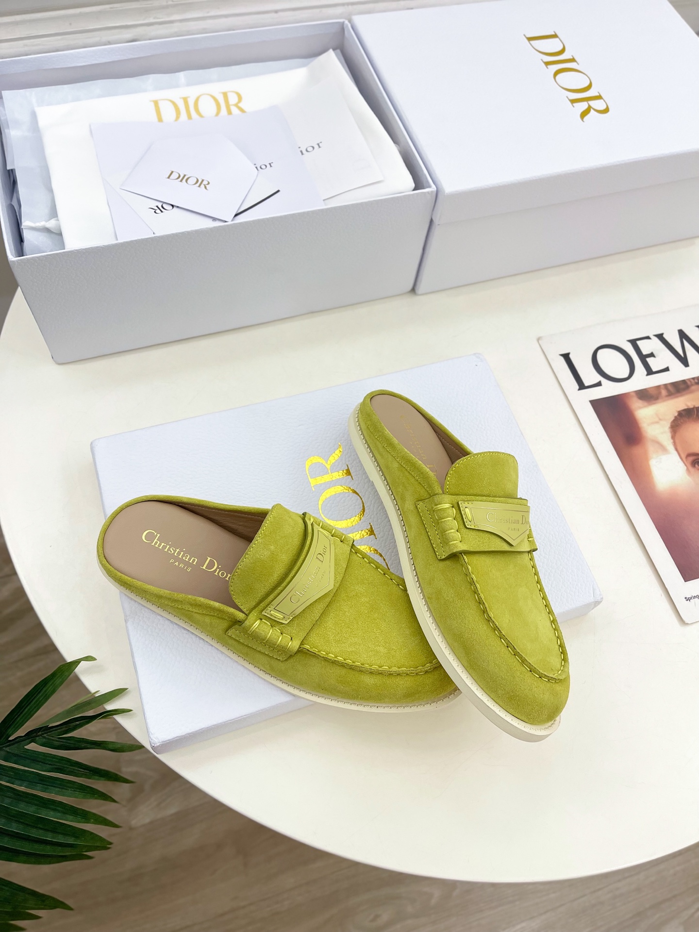 Dior |  迪奥  25𝐬𝐬 

🧡💚2025早春新品 顶级版本⚠️
专柜主打新款Dior Boy穆