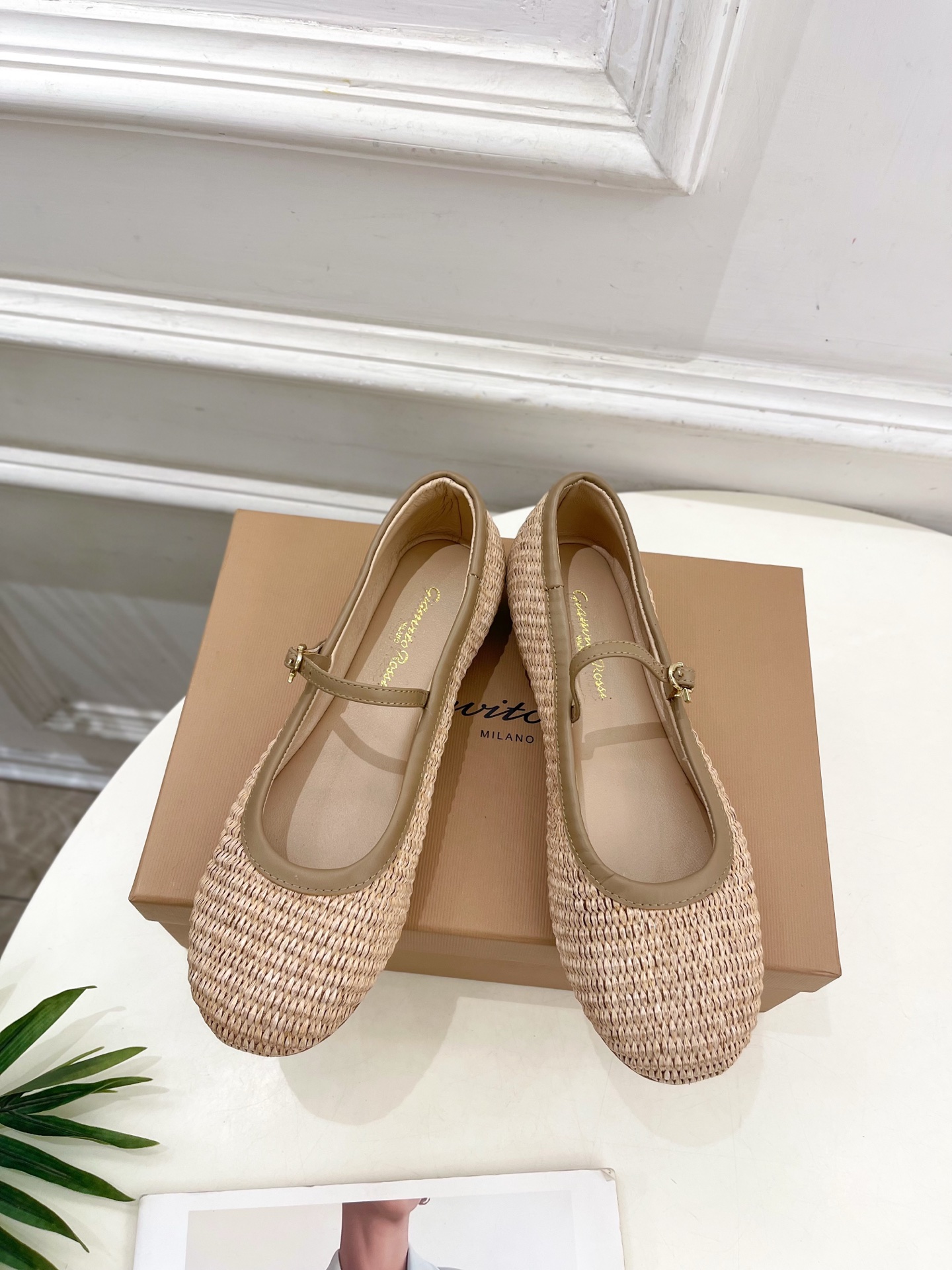 Gianvito Rossi｜吉安维托·罗西  25𝐬𝐬

2025春夏新品 GR彩色宝石玛丽珍芭蕾舞鞋