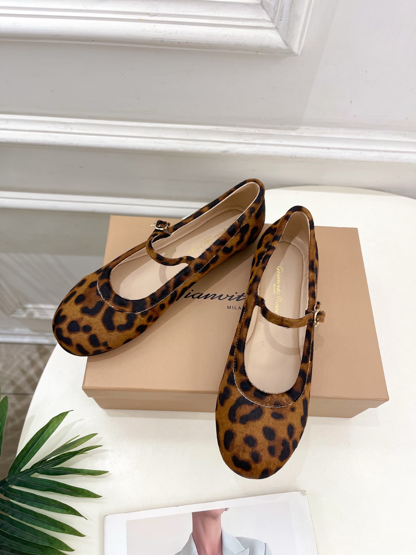 Gianvito Rossi｜吉安维托·罗西  25𝐬𝐬

2025春夏新品 GR彩色宝石玛丽珍芭蕾舞鞋
