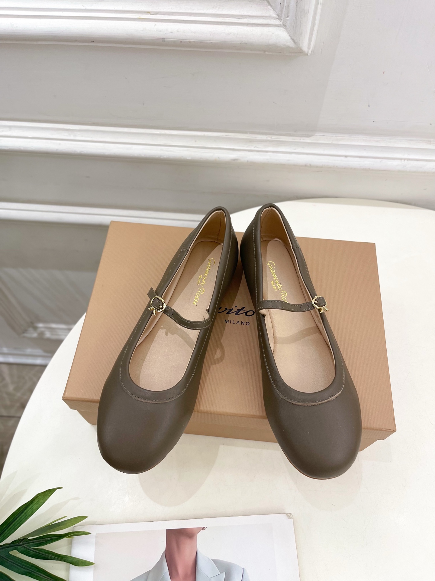 Gianvito Rossi｜吉安维托·罗西  25𝐬𝐬

2025春夏新品 GR彩色宝石玛丽珍芭蕾舞鞋