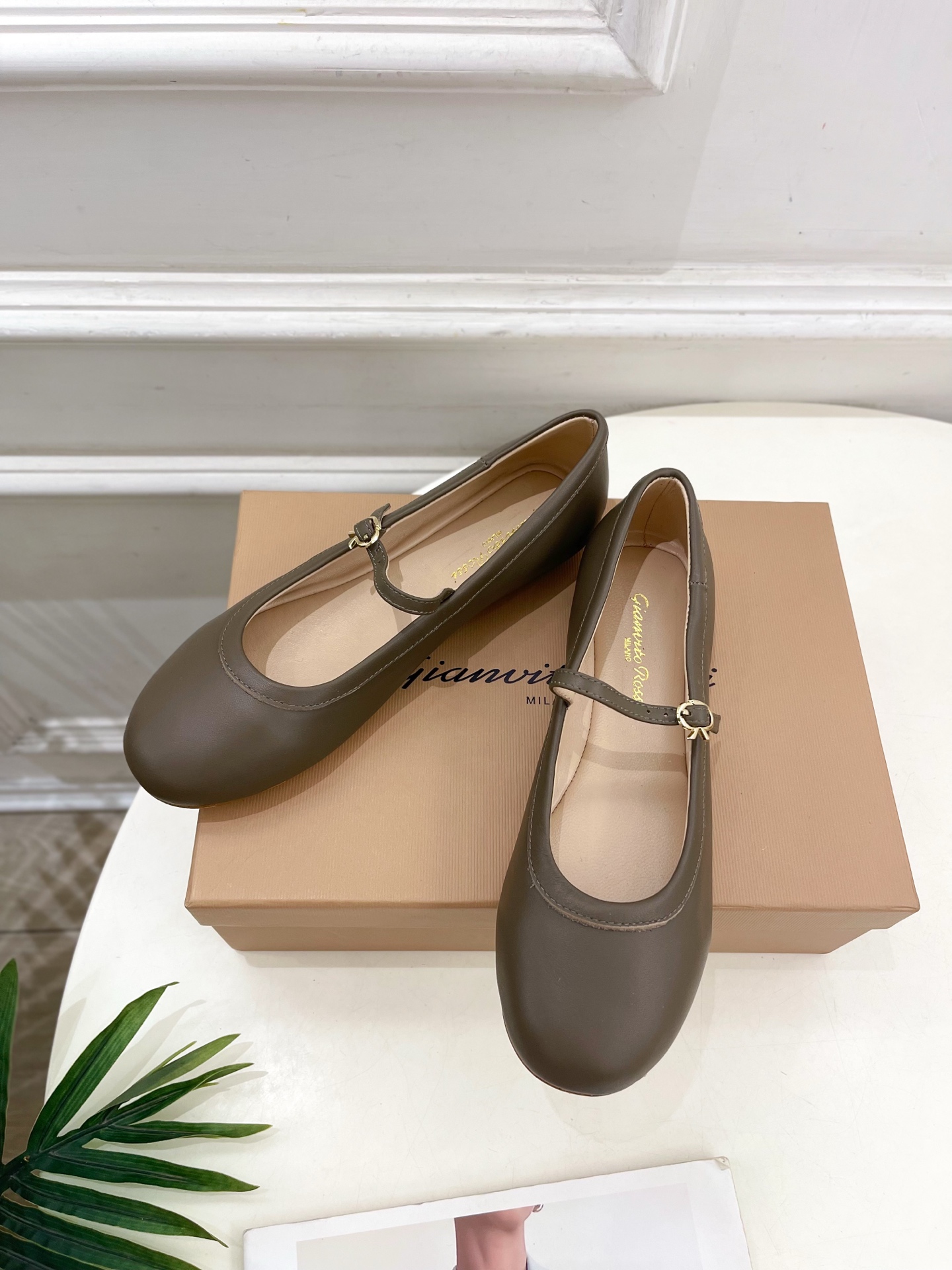 Gianvito Rossi｜吉安维托·罗西  25𝐬𝐬

2025春夏新品 GR彩色宝石玛丽珍芭蕾舞鞋