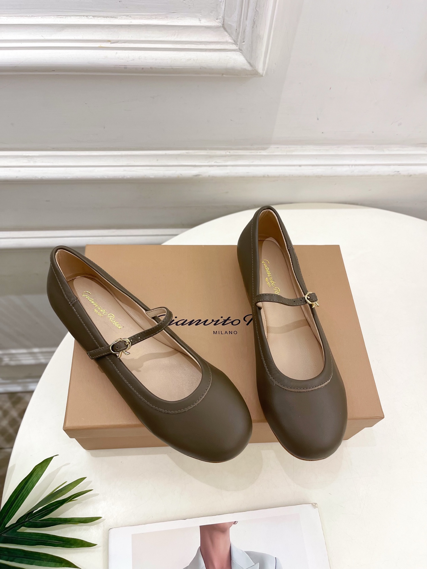Gianvito Rossi｜吉安维托·罗西  25𝐬𝐬

2025春夏新品 GR彩色宝石玛丽珍芭蕾舞鞋