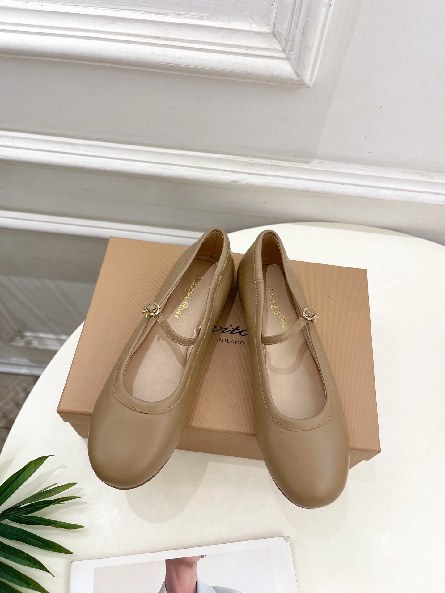 Gianvito Rossi｜吉安维托·罗西  25𝐬𝐬

2025春夏新品 GR彩色宝石玛丽珍芭蕾舞鞋