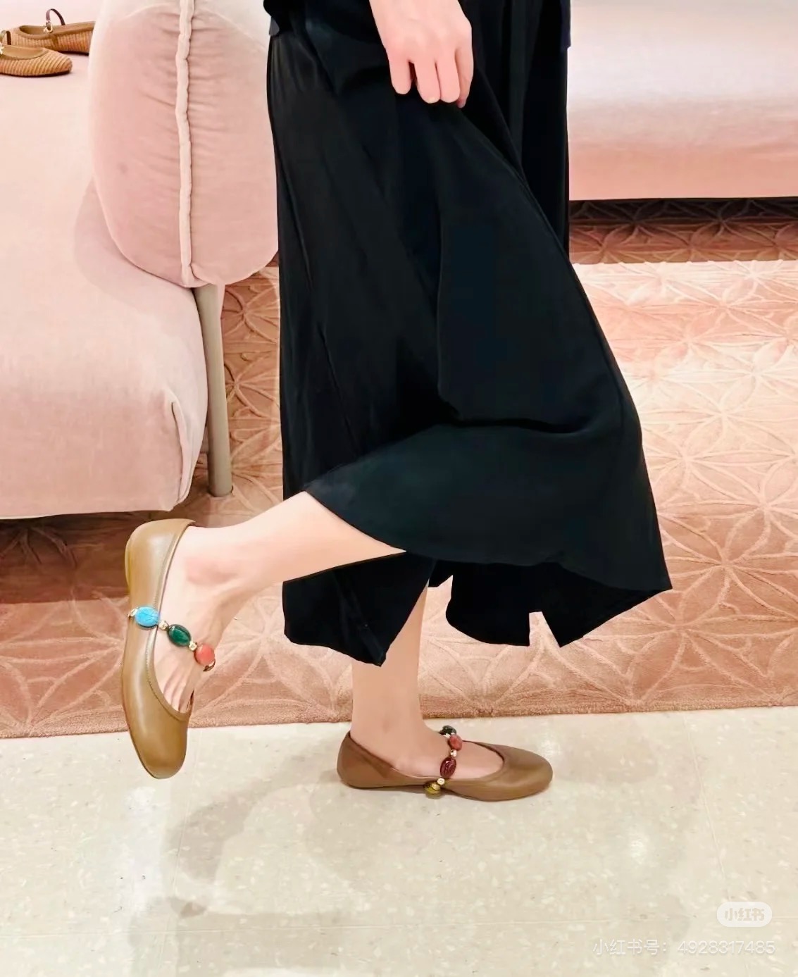 NO:263477,Ballet shoes19860909专柜Z实拍,芭蕾舞鞋,Women's Shoes