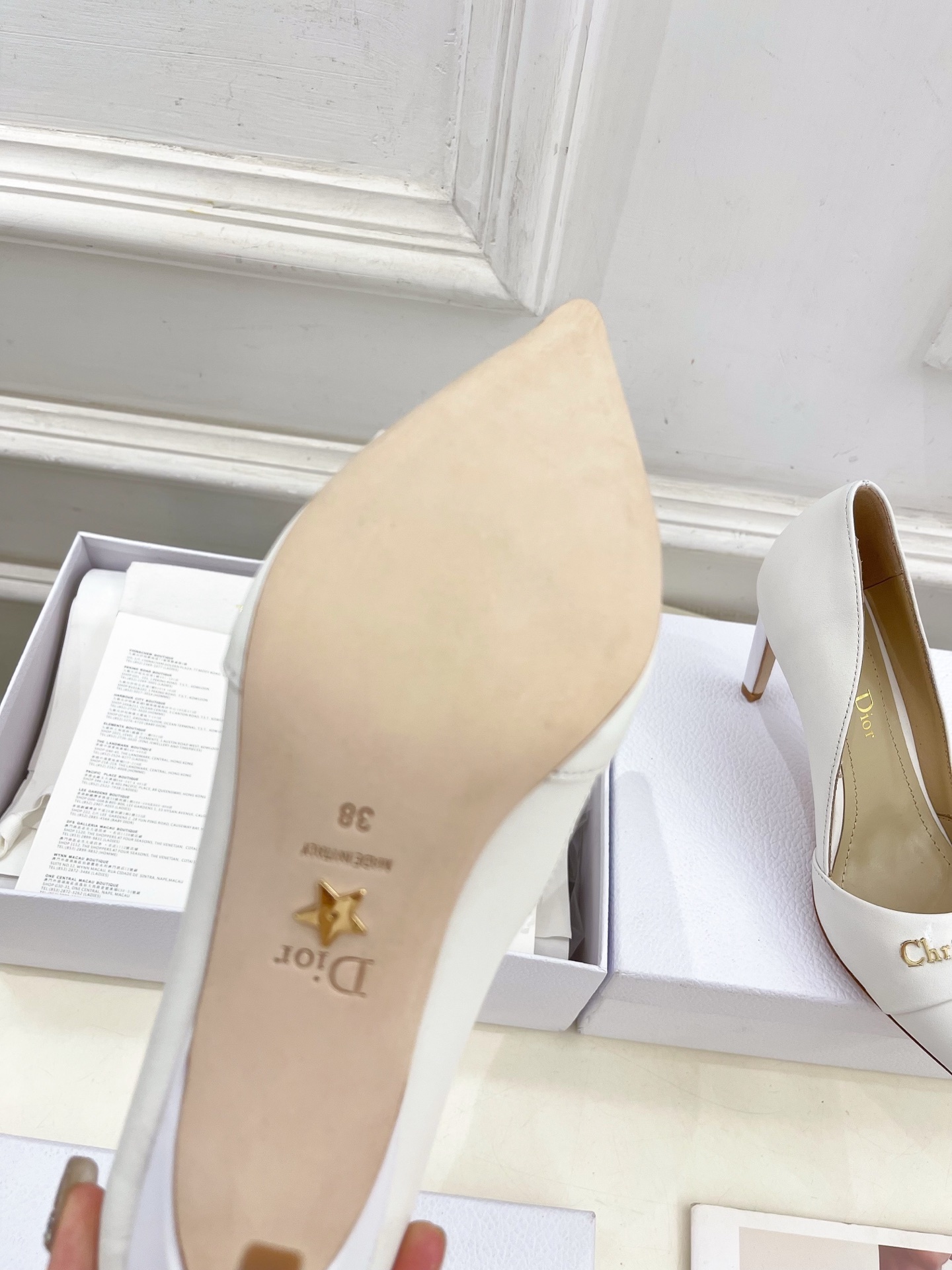 Dior | 迪奥 25𝐬𝐬
🧡💚2025春夏新品 顶级版本⚠️
专柜主打新款My Dior 尖