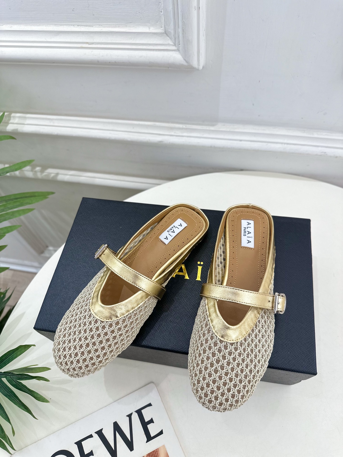 ALAÏA 阿莱亚25SS春夏新品 平底网面穆勒半拖鞋
—————————
Alaïa作为这两年最受欢迎