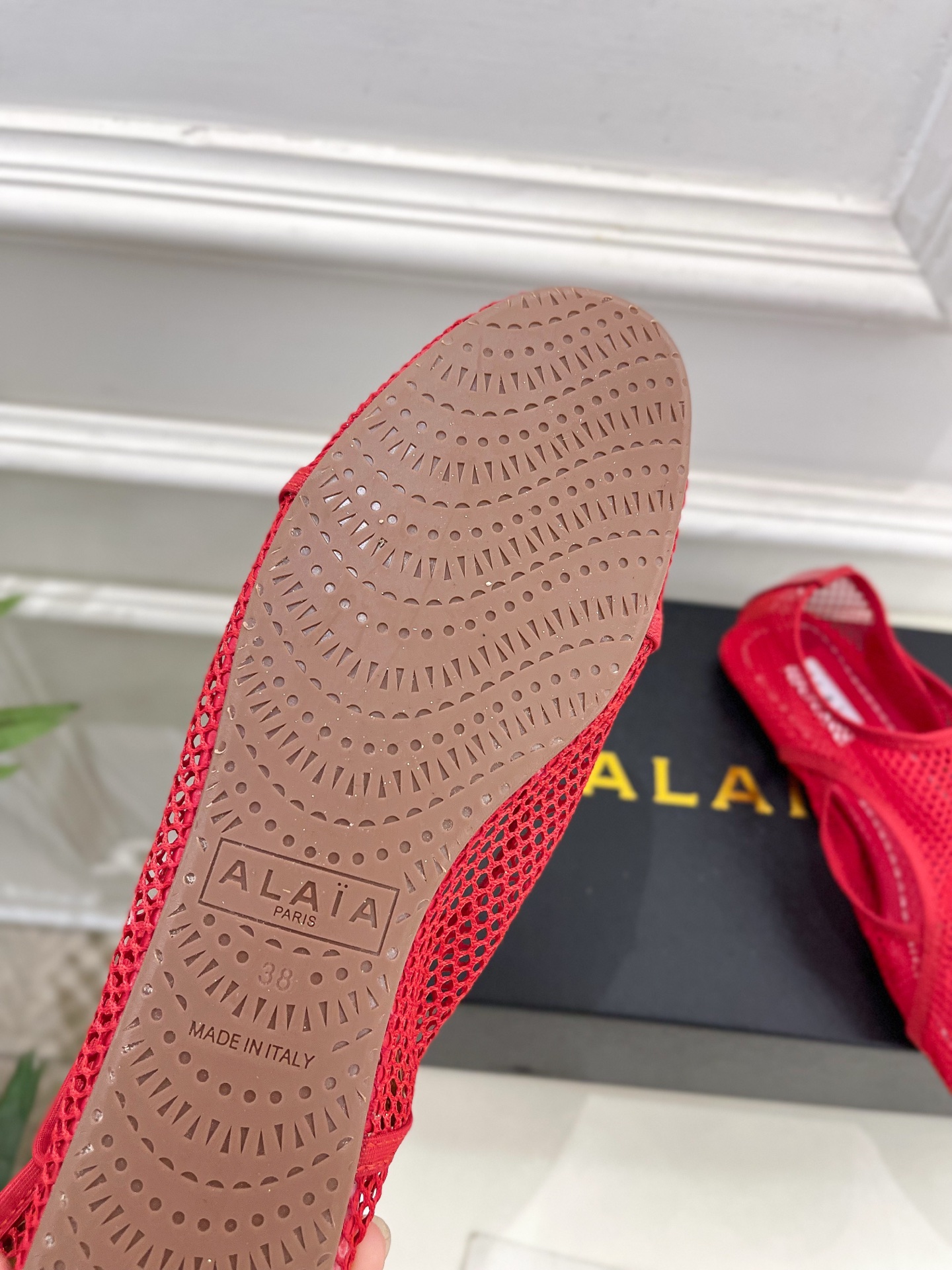 ALAÏA 阿莱亚25SS春夏新品 渔网芭蕾平底鞋
—————————
Alaïa作为这两年最受欢迎的鬼