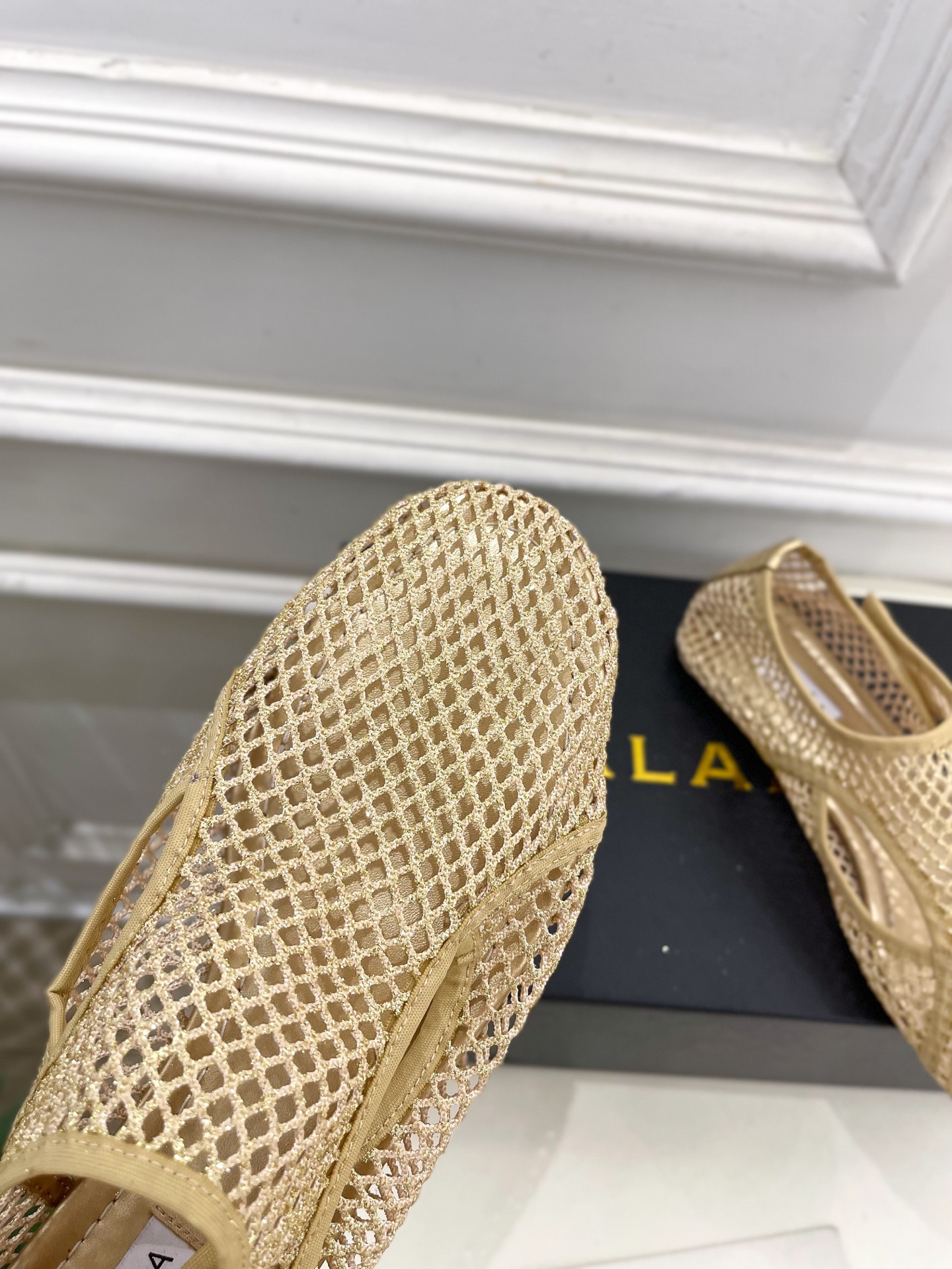 ALAÏA 阿莱亚25SS春夏新品 渔网芭蕾平底鞋
—————————
Alaïa作为这两年最受欢迎的鬼