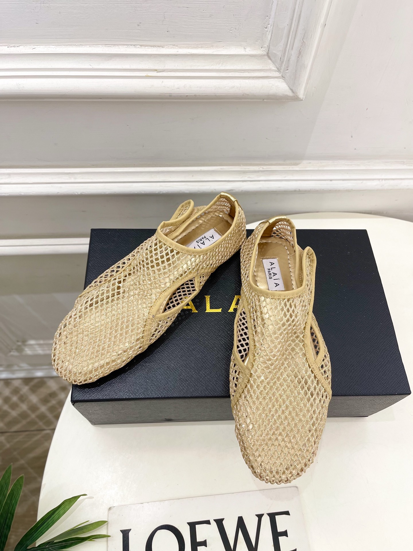 ALAÏA 阿莱亚25SS春夏新品 渔网芭蕾平底鞋
—————————
Alaïa作为这两年最受欢迎的鬼