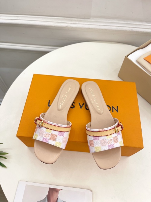Louis Vuitton Women's LV Archlight Flat Sandal in Multicolor 1 Louis Vuitton Women's LV Archlight Flat Sandal in Multicolor