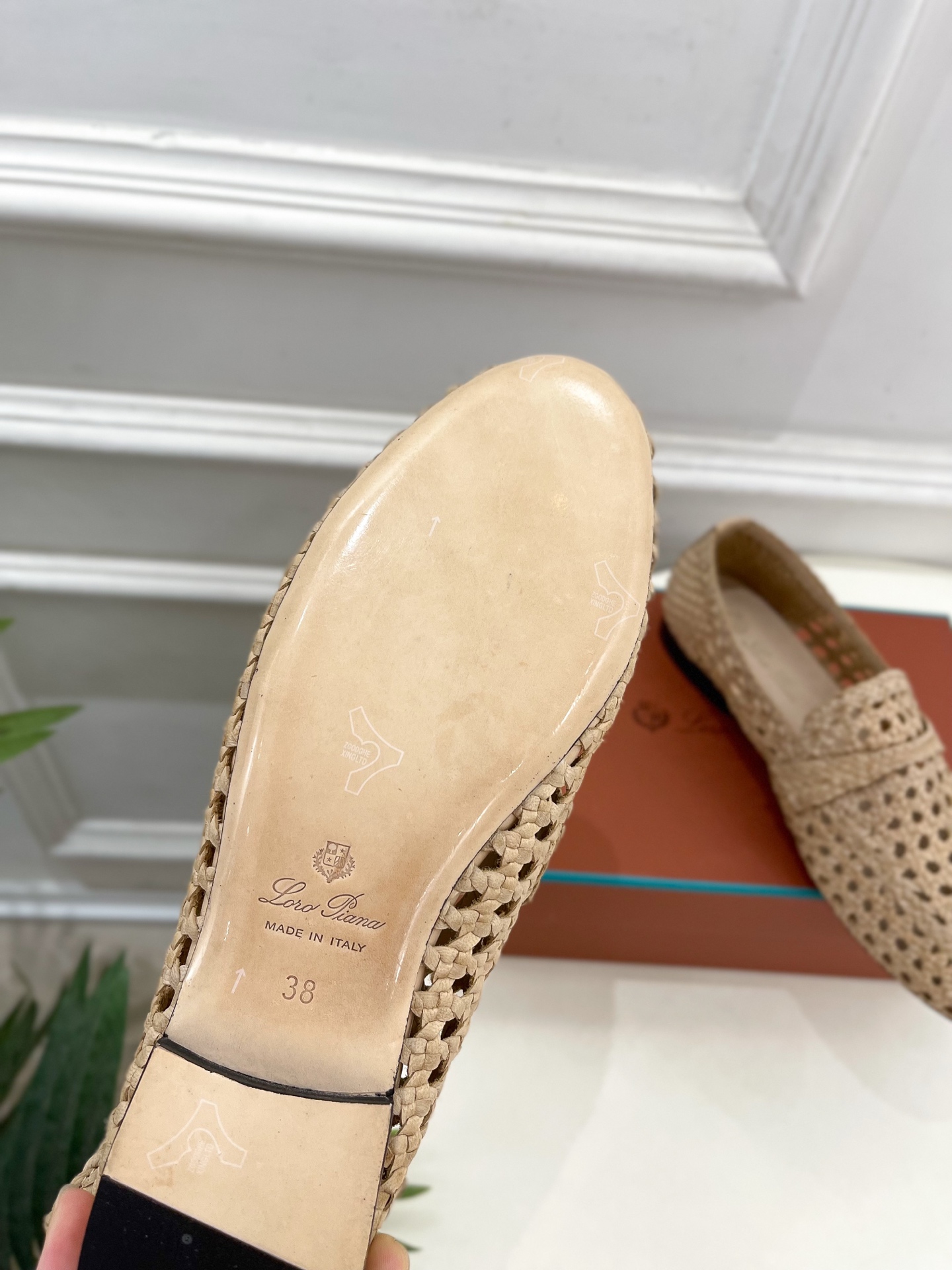Loro Piana 乐悠翩雅 代购级别⚠️2025春夏新品 Leon镂空编织乐福鞋 —————————