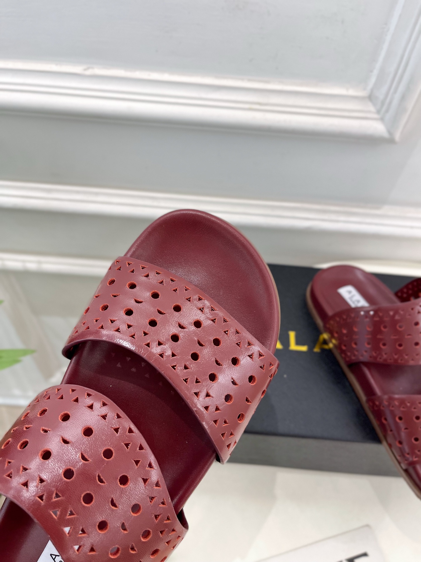 ALAÏA 阿莱亚25SS春夏新品 镂空休闲平底鞋
—————————
Alaïa作为这两年最受欢迎的鬼