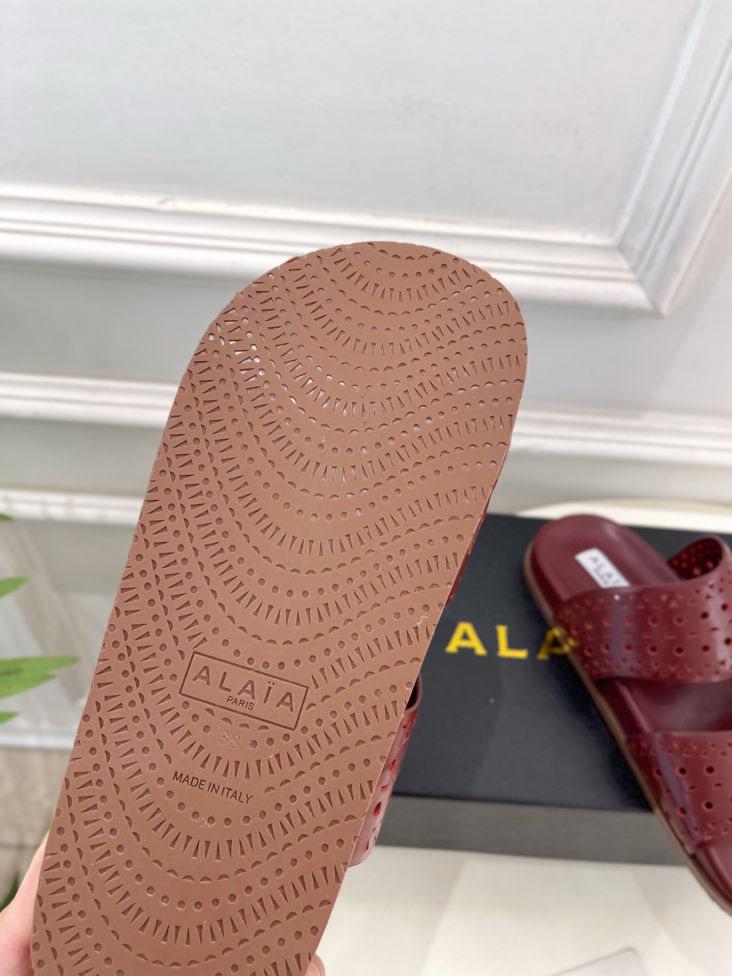 ALAÏA 阿莱亚25SS春夏新品 镂空休闲平底鞋
—————————
Alaïa作为这两年最受欢迎的鬼