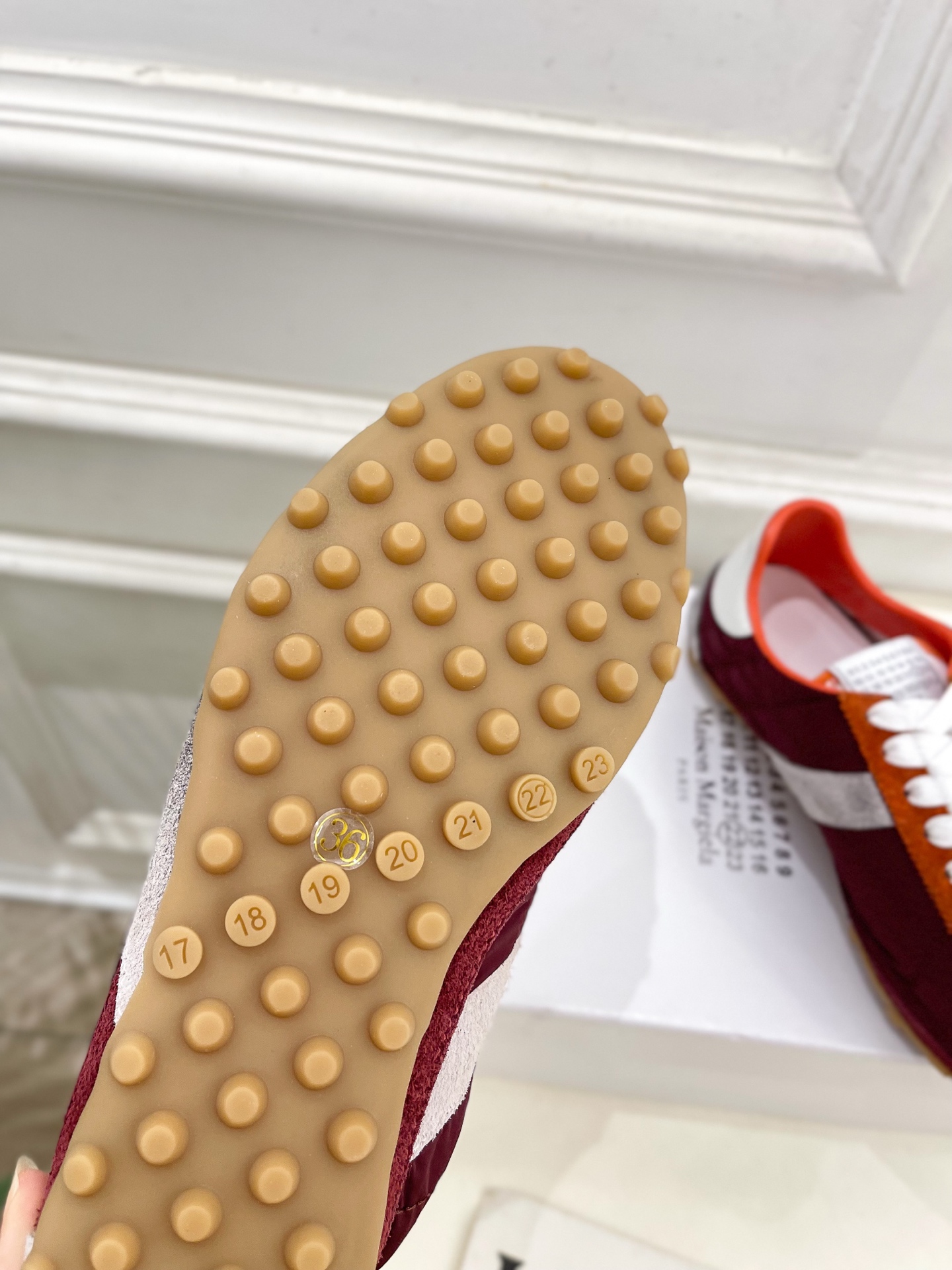 Maison Margiela· 马吉拉 2025ss 早春新品Sprinters拼色低帮运动鞋休闲鞋—