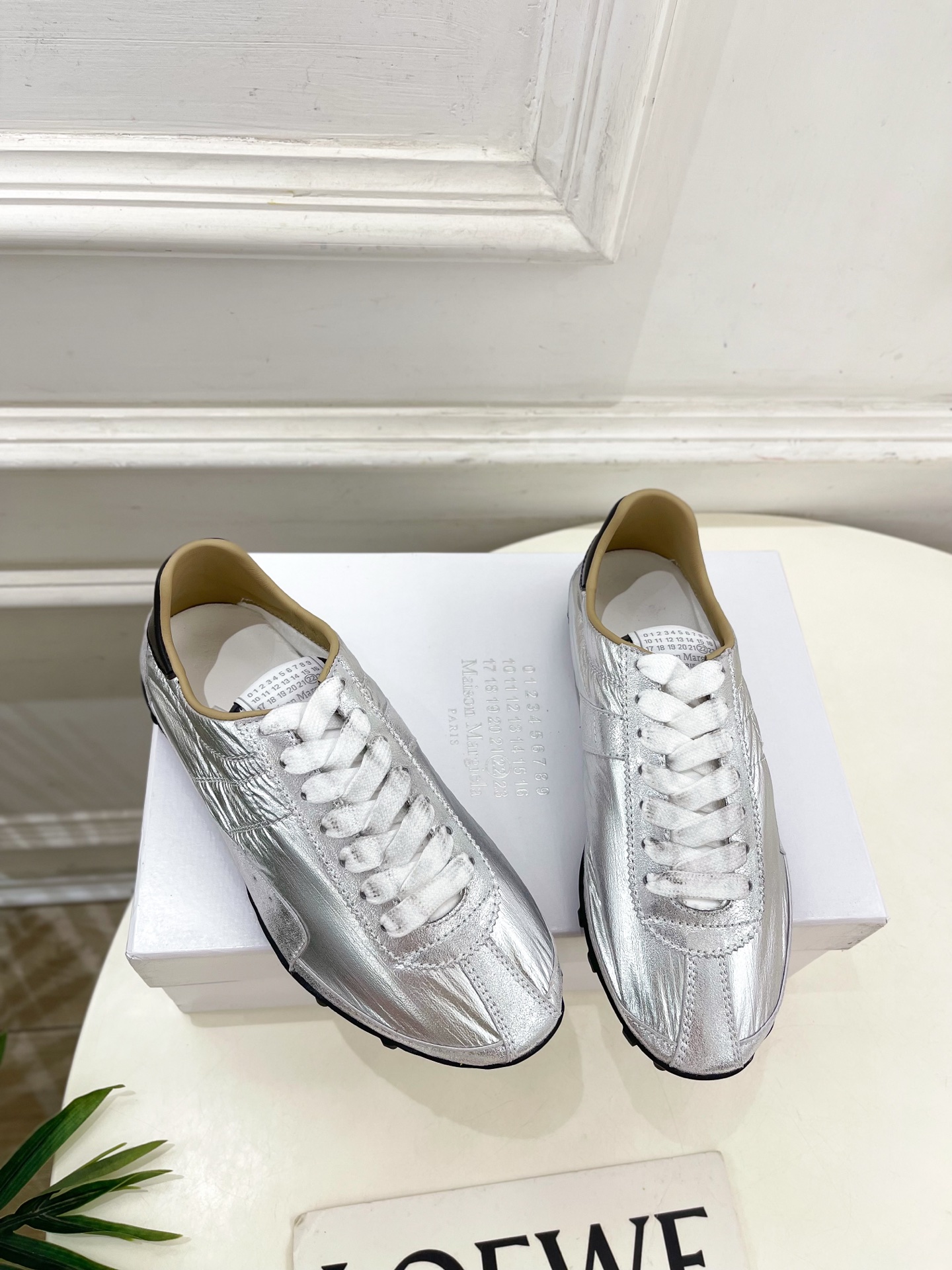 Maison Margiela· 马吉拉 2025ss 早春新品Sprinters拼色低帮运动鞋休闲鞋—