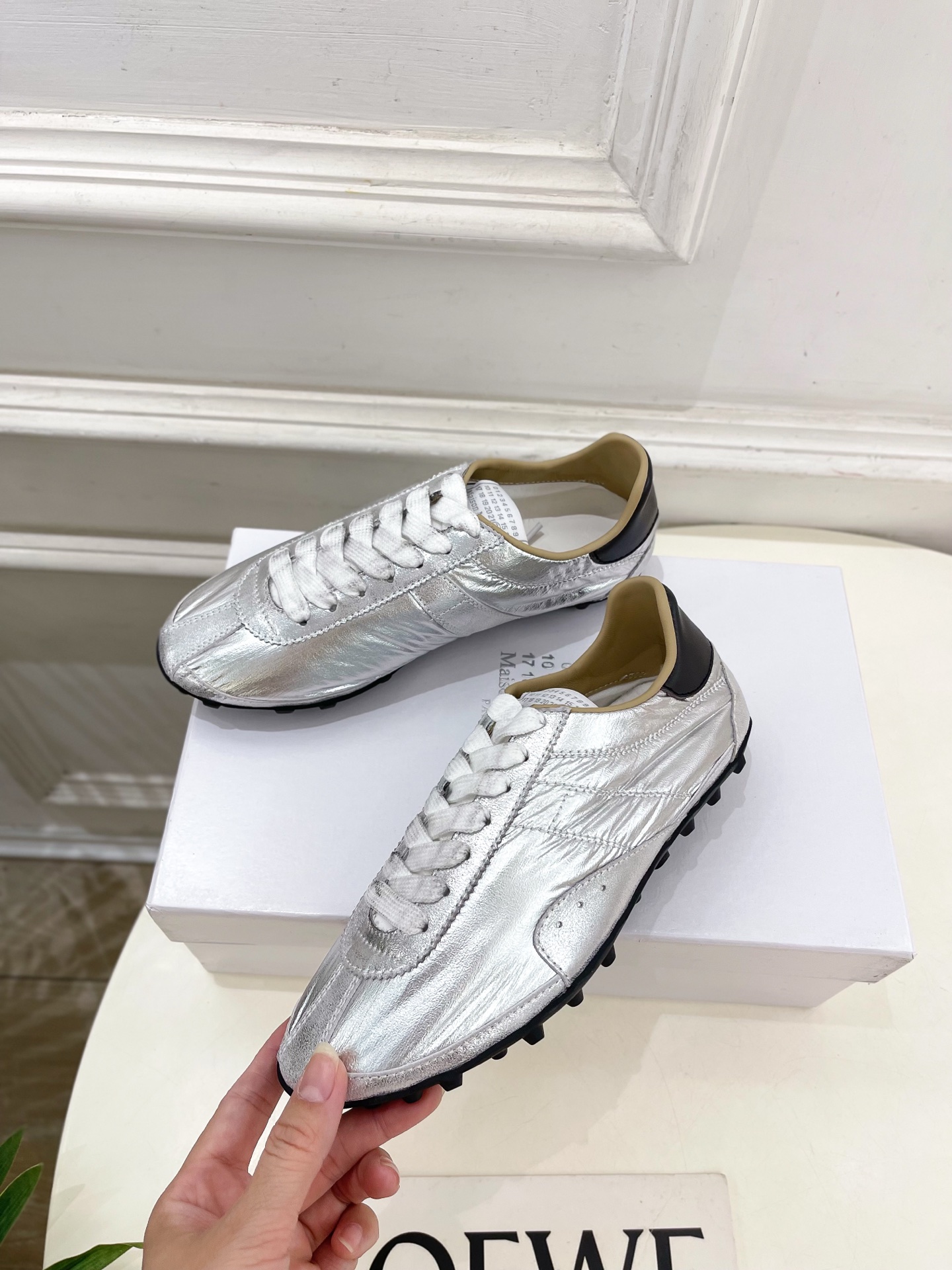 Maison Margiela· 马吉拉 2025ss 早春新品Sprinters拼色低帮运动鞋休闲鞋—