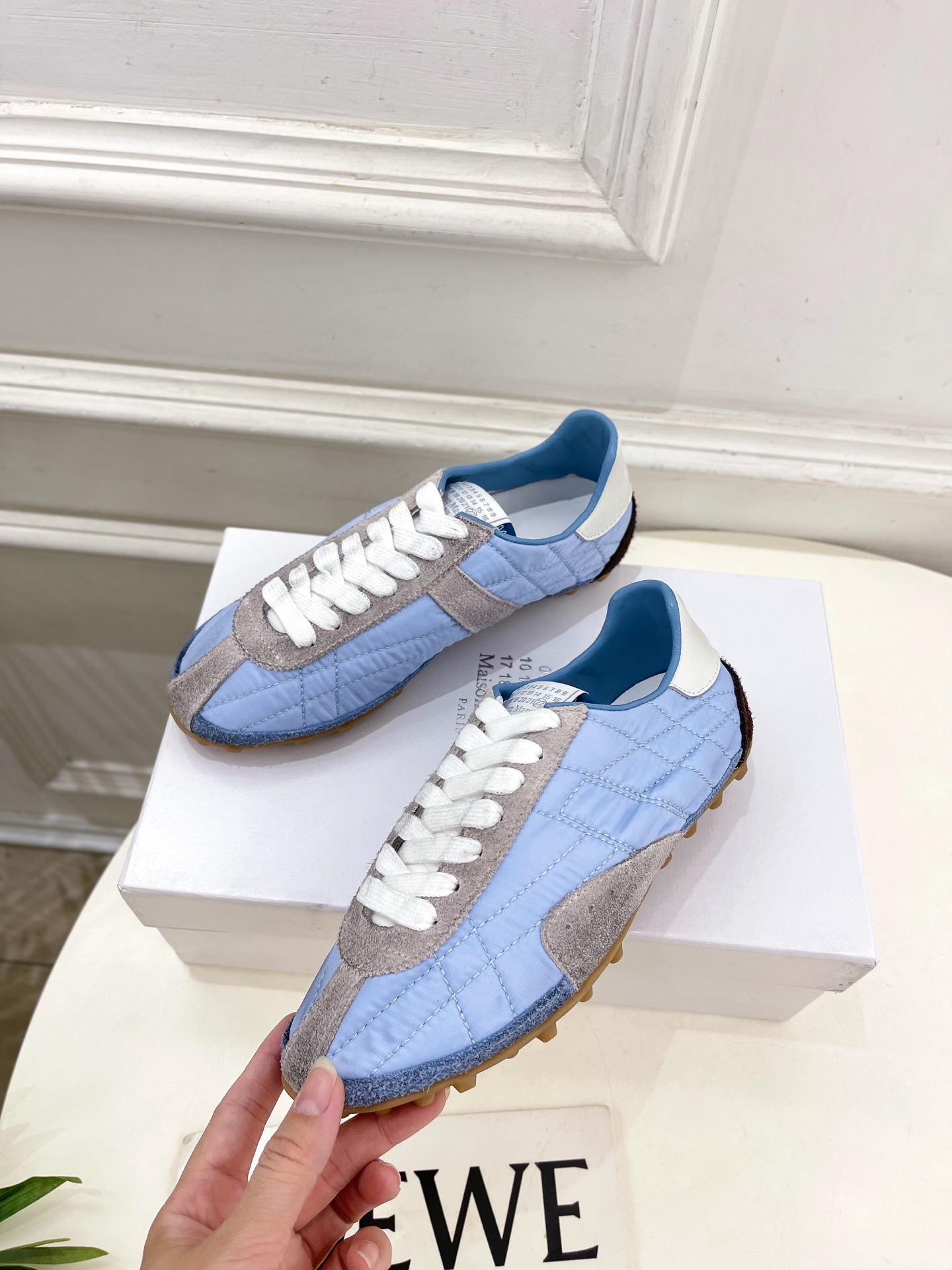 Maison Margiela· 马吉拉 2025ss 早春新品Sprinters拼色低帮运动鞋休闲鞋—