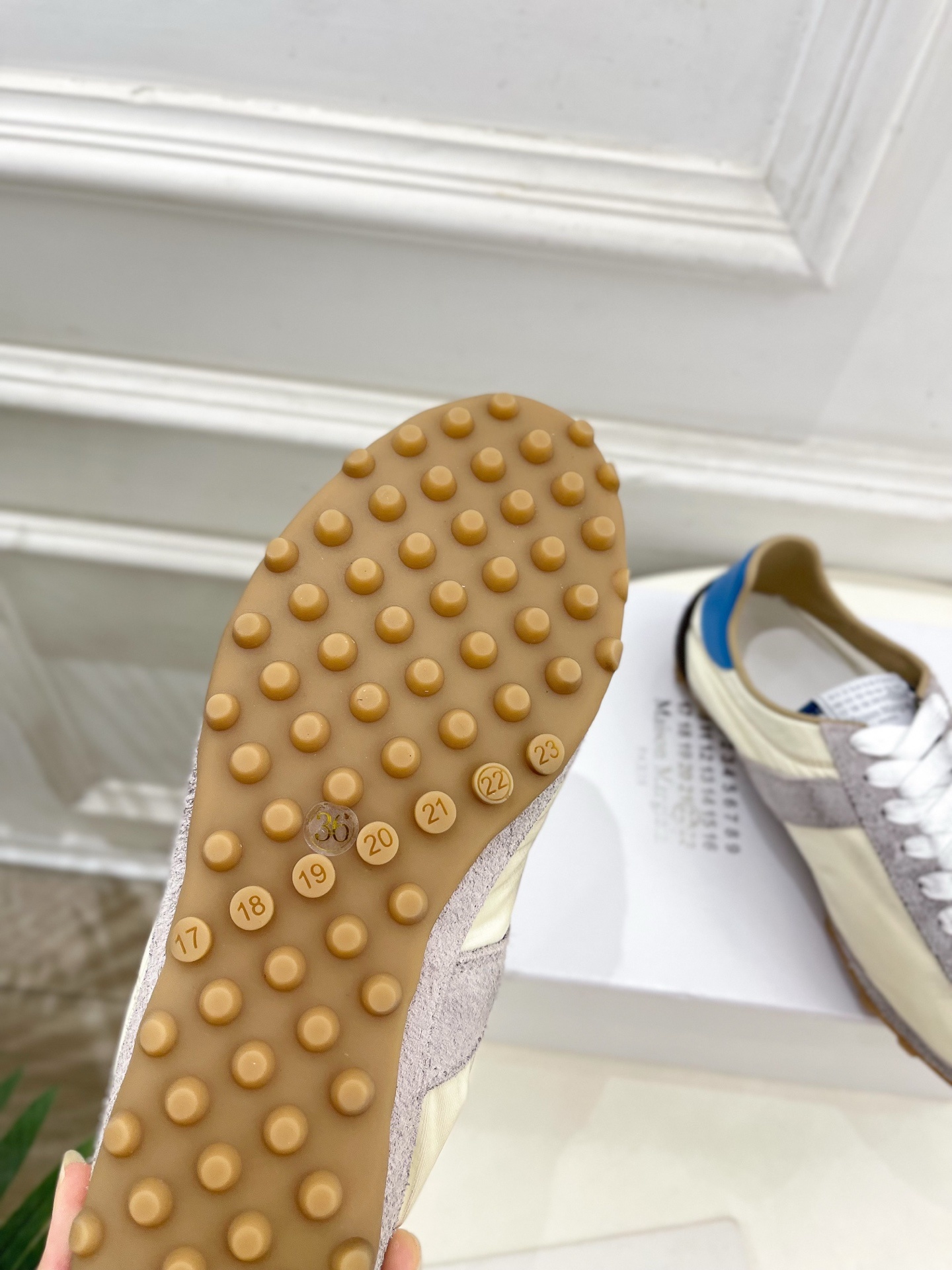 Maison Margiela· 马吉拉 2025ss 早春新品Sprinters拼色低帮运动鞋休闲鞋—