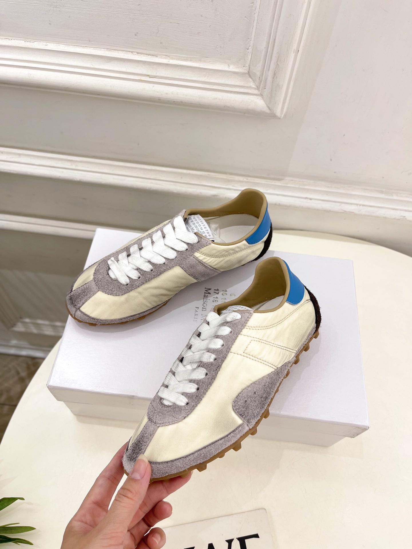 Maison Margiela· 马吉拉 2025ss 早春新品Sprinters拼色低帮运动鞋休闲鞋—