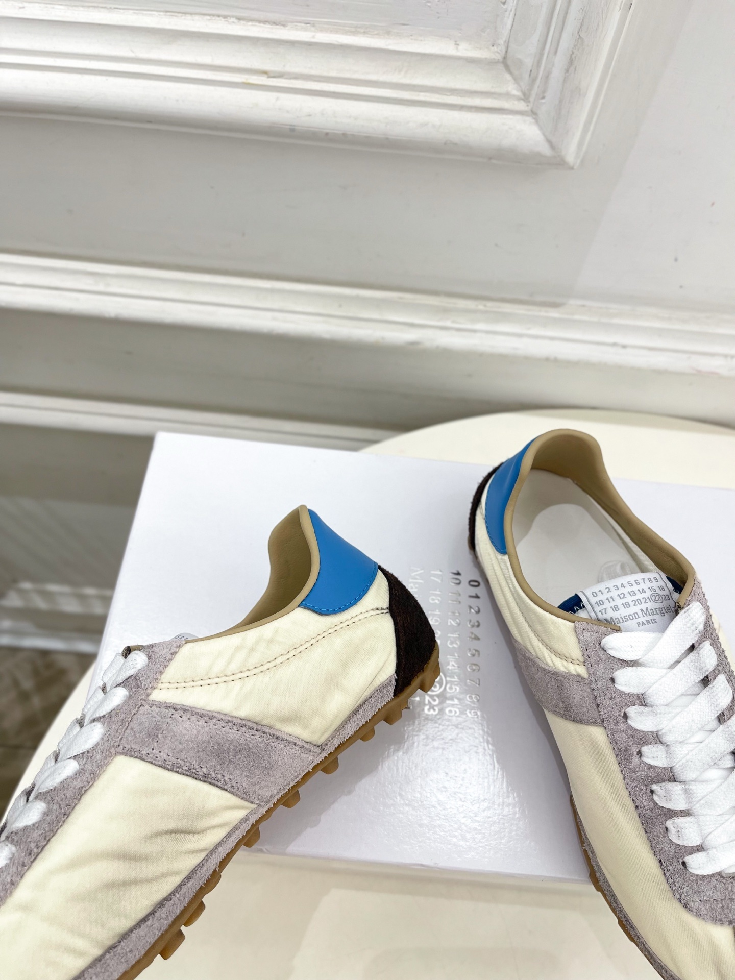 Maison Margiela· 马吉拉 2025ss 早春新品Sprinters拼色低帮运动鞋休闲鞋—