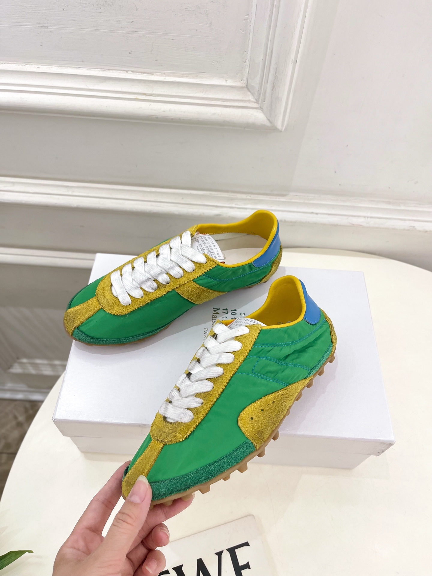Maison Margiela· 马吉拉 2025ss 早春新品Sprinters拼色低帮运动鞋休闲鞋—