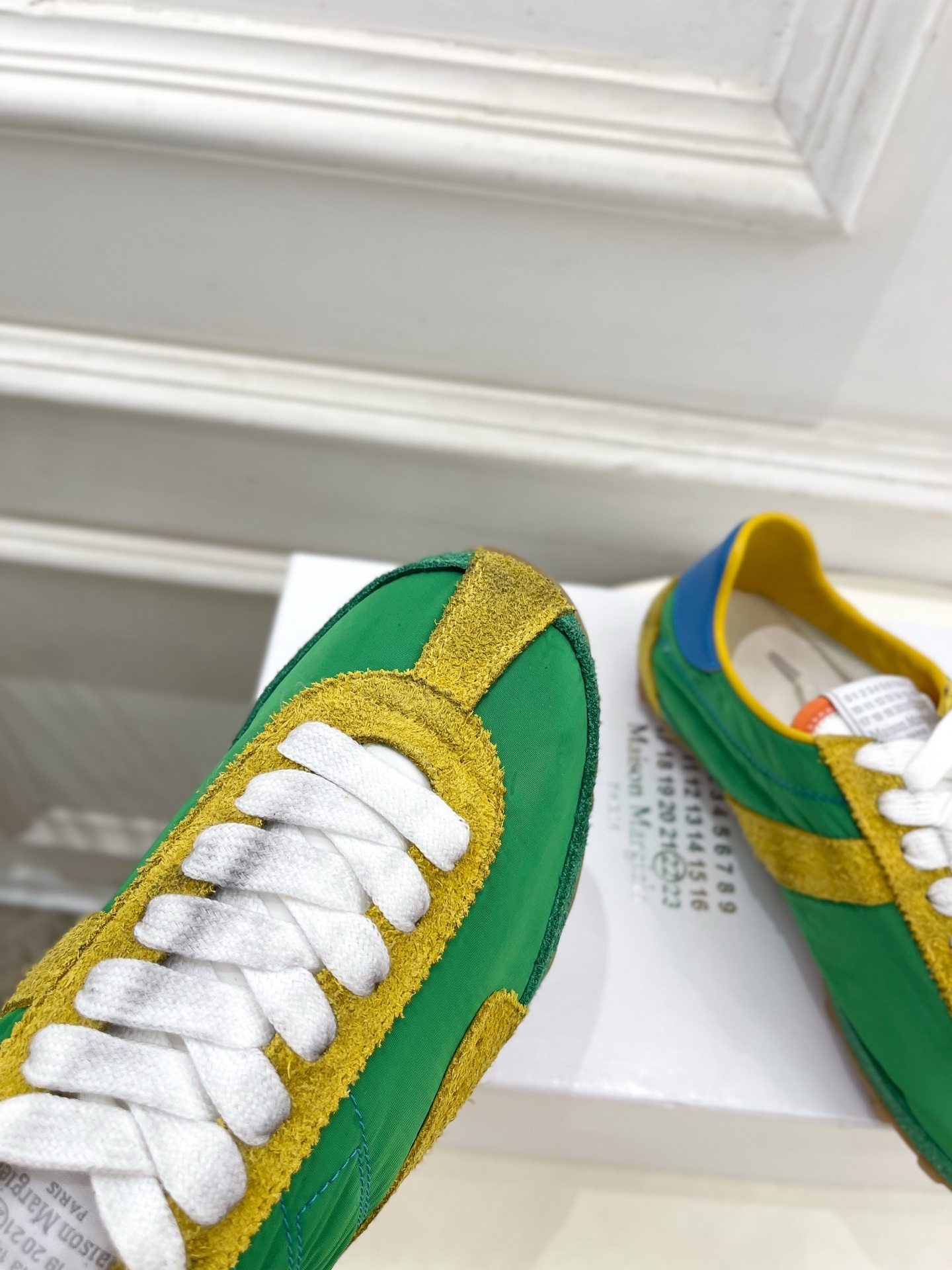 Maison Margiela· 马吉拉 2025ss 早春新品Sprinters拼色低帮运动鞋休闲鞋—
