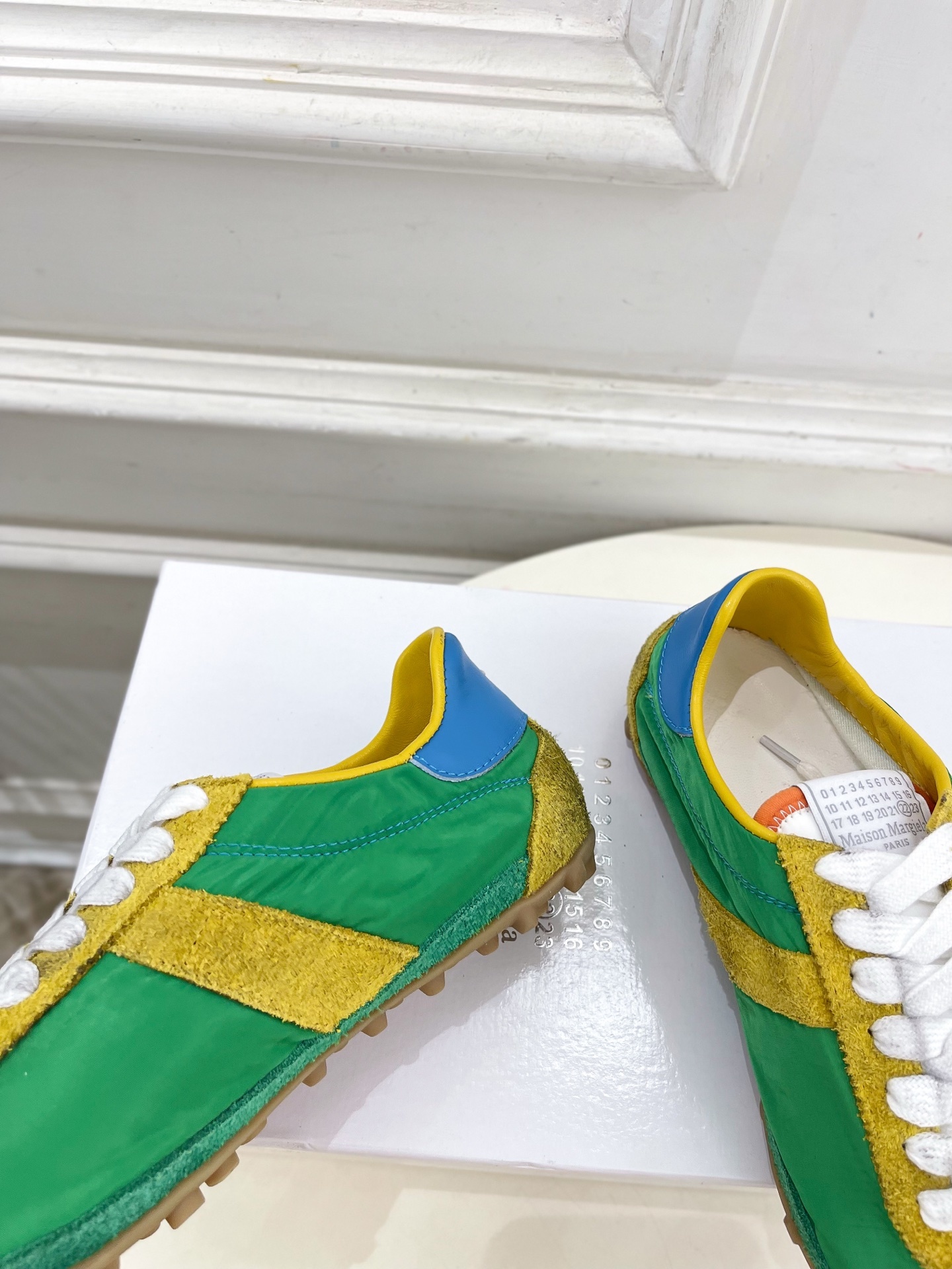Maison Margiela· 马吉拉 2025ss 早春新品Sprinters拼色低帮运动鞋休闲鞋—