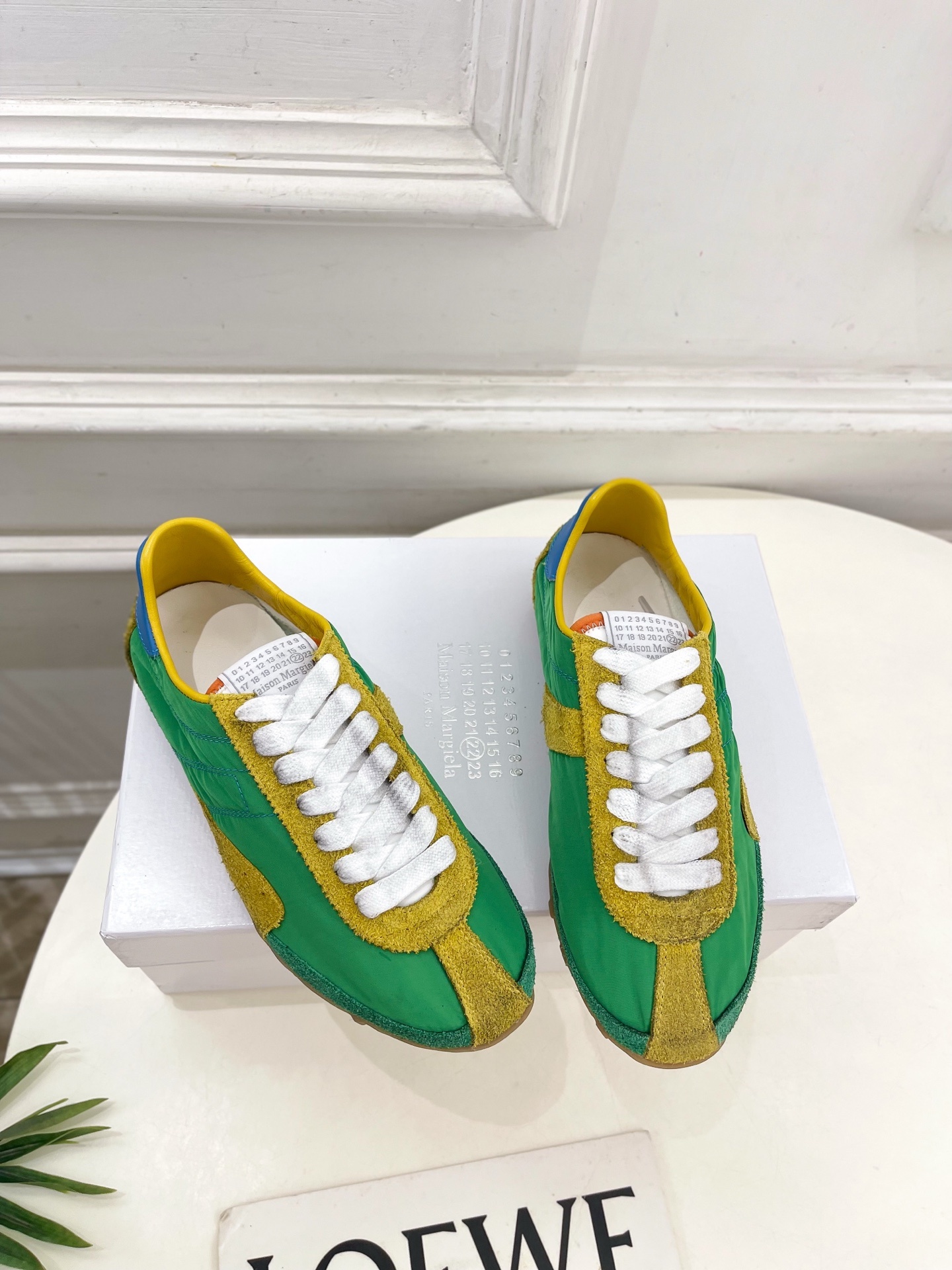 Maison Margiela· 马吉拉 2025ss 早春新品Sprinters拼色低帮运动鞋休闲鞋—