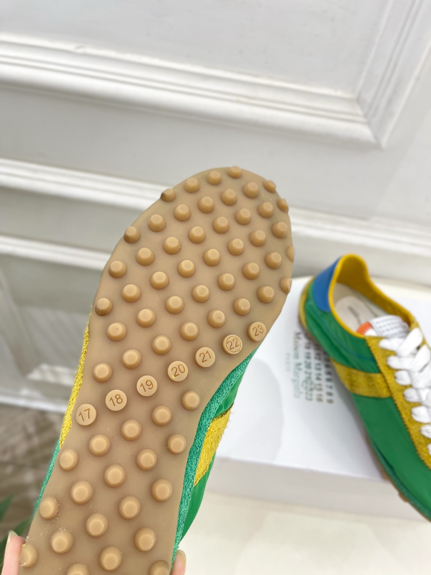 Maison Margiela· 马吉拉 2025ss 早春新品Sprinters拼色低帮运动鞋休闲鞋—
