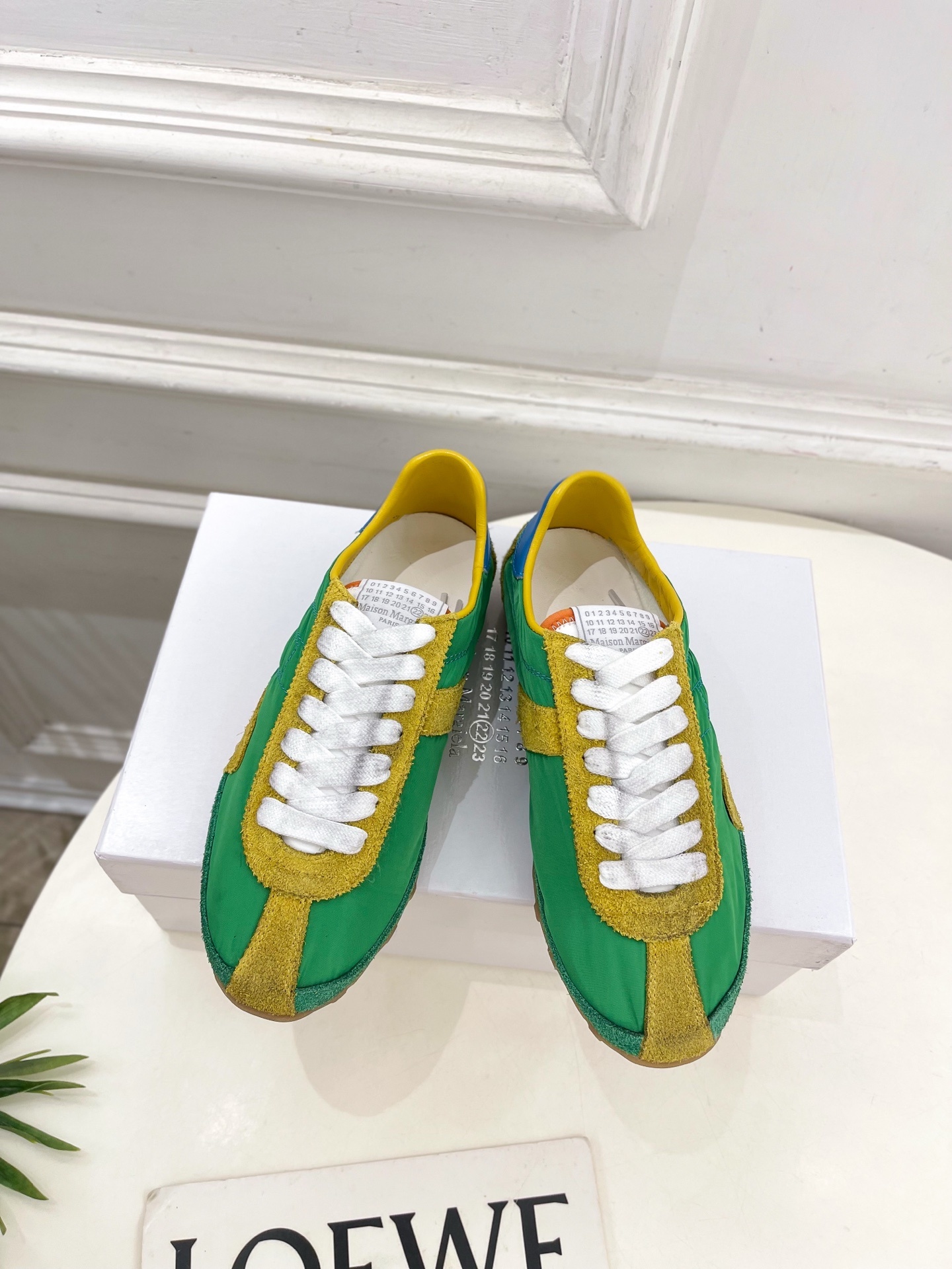 Maison Margiela· 马吉拉 2025ss 早春新品Sprinters拼色低帮运动鞋休闲鞋—