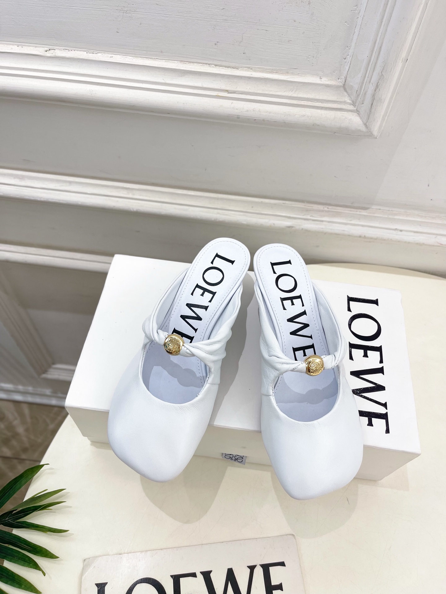 LOEWE 罗意威 2025春夏新品 Pebble小猫跟穆勒拖鞋
—————————
LOEWE作为这两