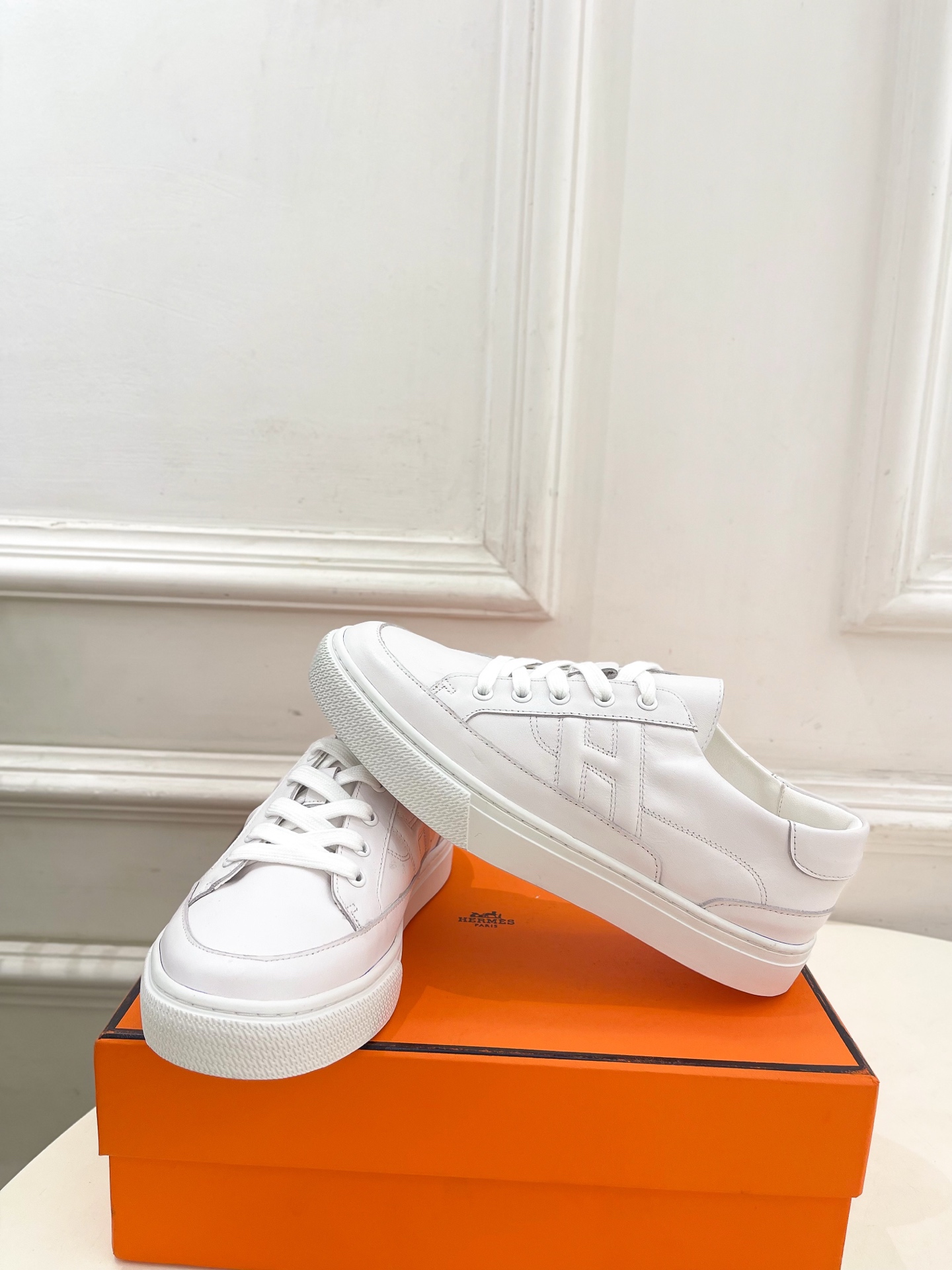🐎𝐇𝐄𝐑𝐌𝐄* 爱玛仕 25𝐬𝐬 

🌈2025春夏新品 专柜新款  经典H型Deep情侣款运动鞋 复古