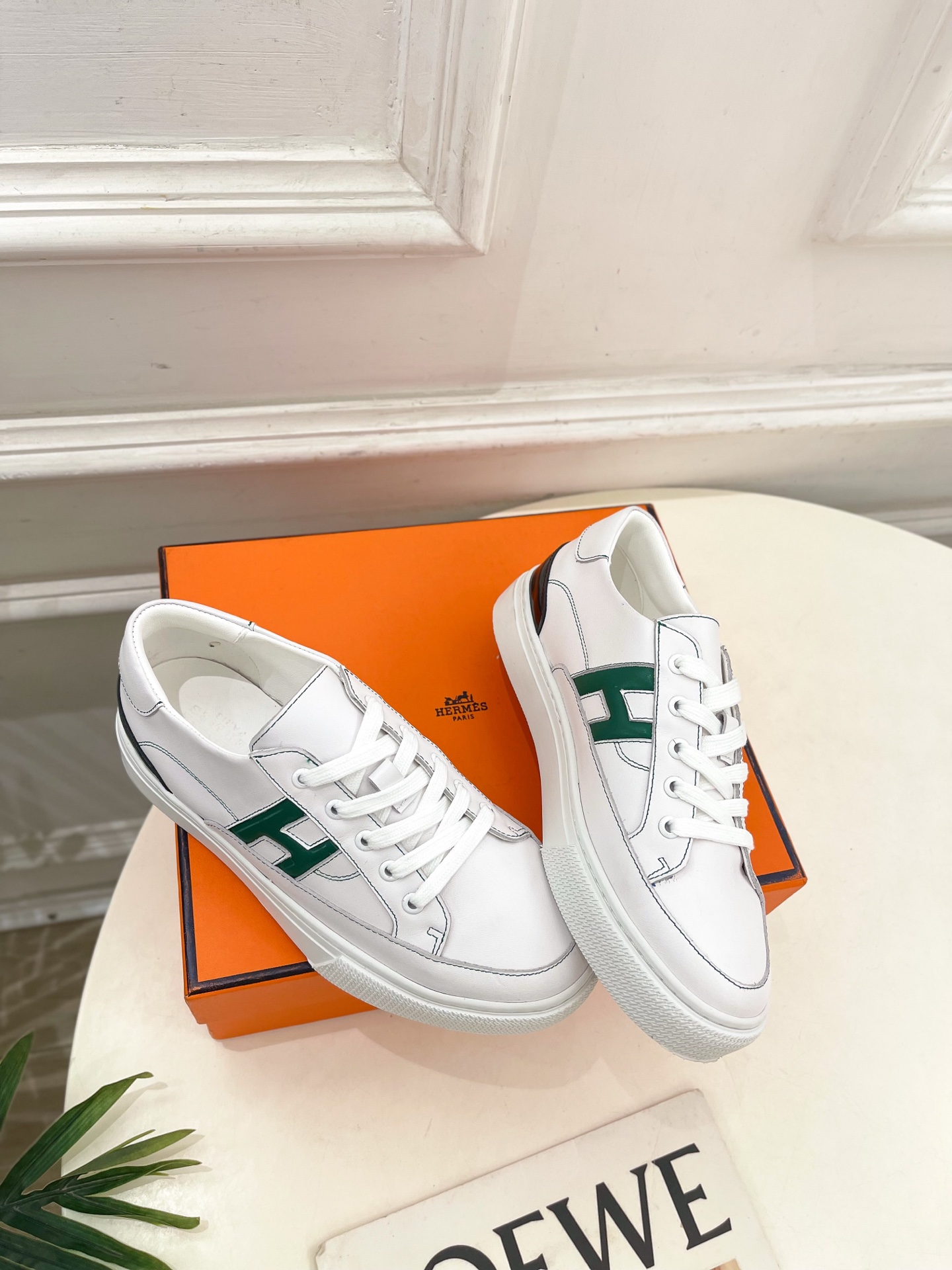 🐎𝐇𝐄𝐑𝐌𝐄* 爱玛仕 25𝐬𝐬 

🌈2025春夏新品 专柜新款  经典H型Deep情侣款运动鞋 复古