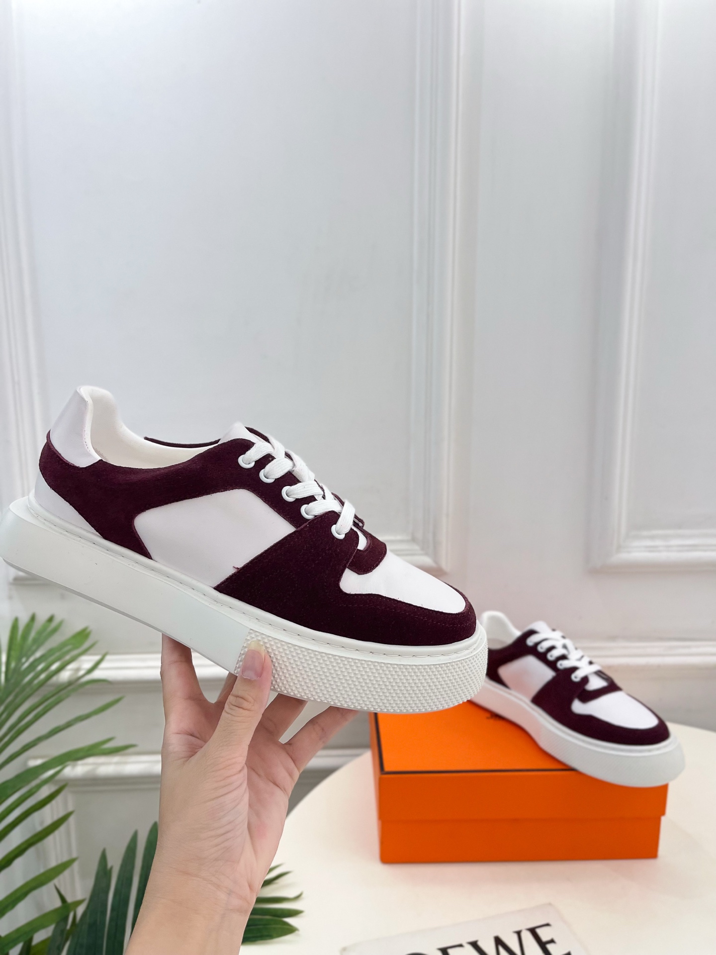 🐎𝐇𝐄𝐑𝐌𝐄* 爱玛仕 25𝐬𝐬 

🌈2025春夏新品 专柜新款  经典休闲厚底运动鞋系列〰

◽鞋面