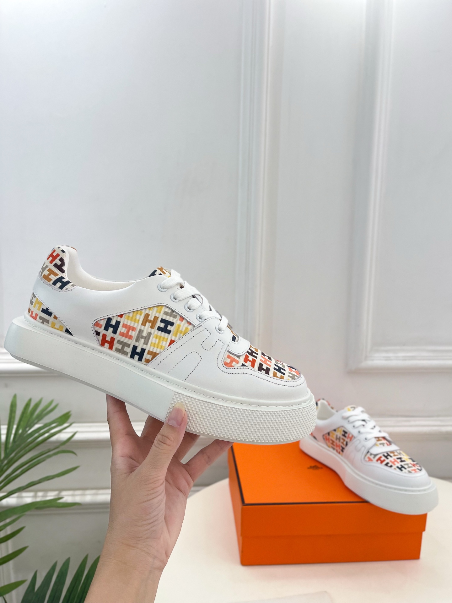 🐎𝐇𝐄𝐑𝐌𝐄* 爱玛仕 25𝐬𝐬 

🌈2025春夏新品 专柜新款  经典厚底休闲鞋运动鞋系列〰

◽鞋
