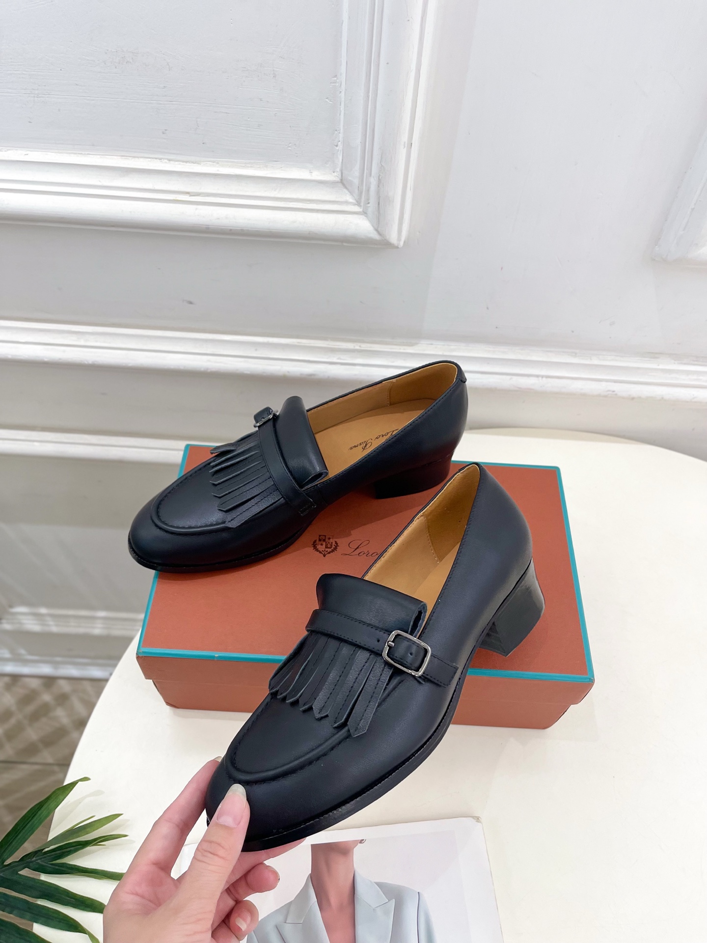 Loro Piana 乐悠翩雅 代购级别⚠️2025春夏新品 Serge流苏复古乐福鞋 ————————