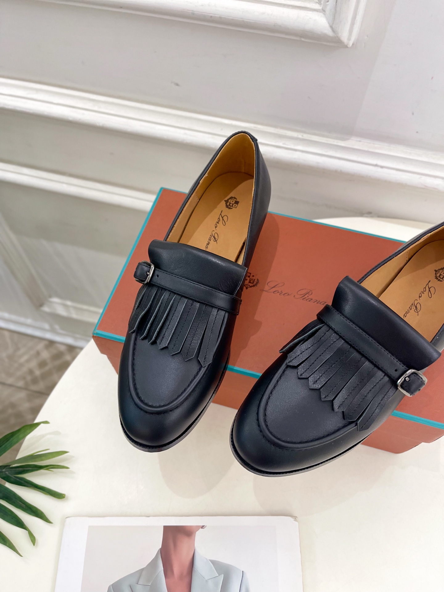 Loro Piana 乐悠翩雅 代购级别⚠️2025春夏新品 Serge流苏复古乐福鞋 ————————